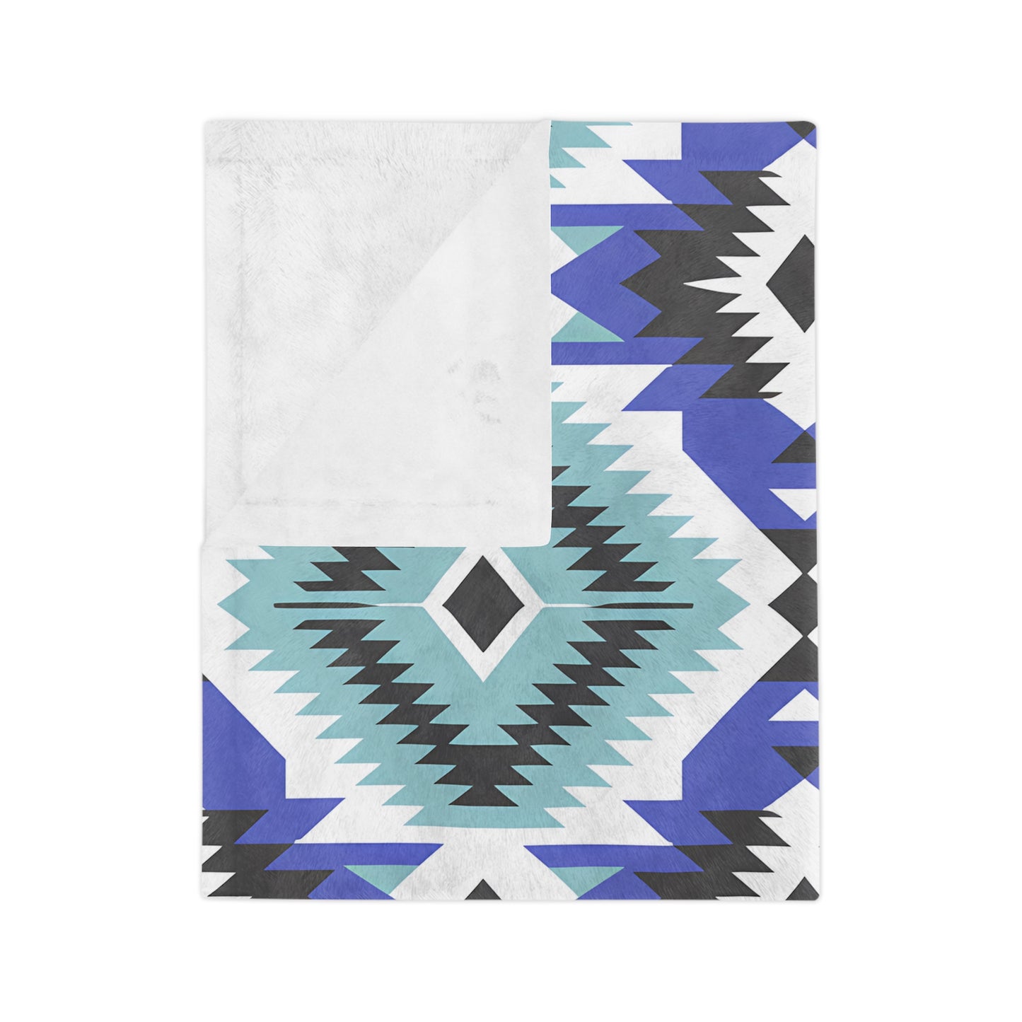 Bohemian Velveteen Microfiber Blanket - Cozy Tribal Pattern Throw, Ideal for Home Decor, Camping, Picnics, and Gifts - LOLA VEGAS ART