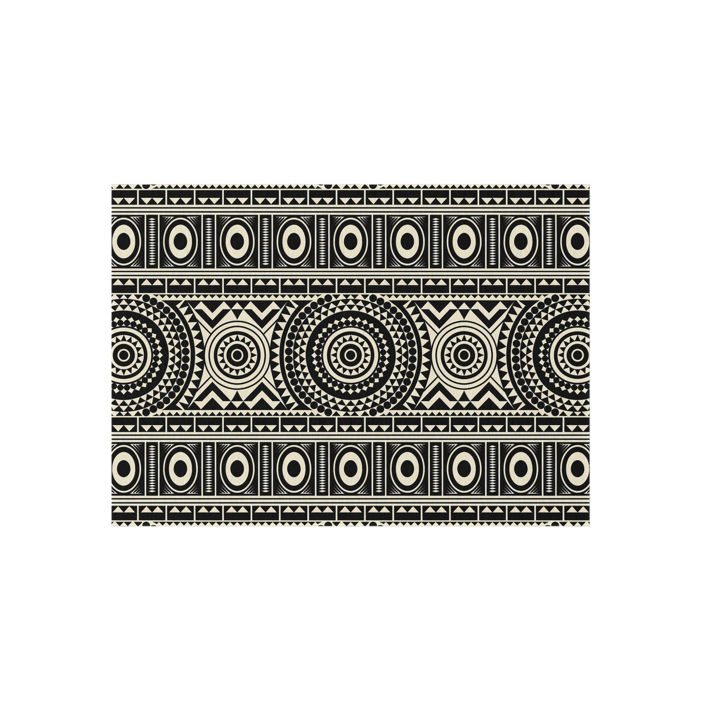 Stylish Outdoor Rug with Geometric Design, Patio Decor, Boho Outdoor Mat, Garden Area Rug, Unique Home Accent, Summer BBQ Decor - LOLA VEGAS ART