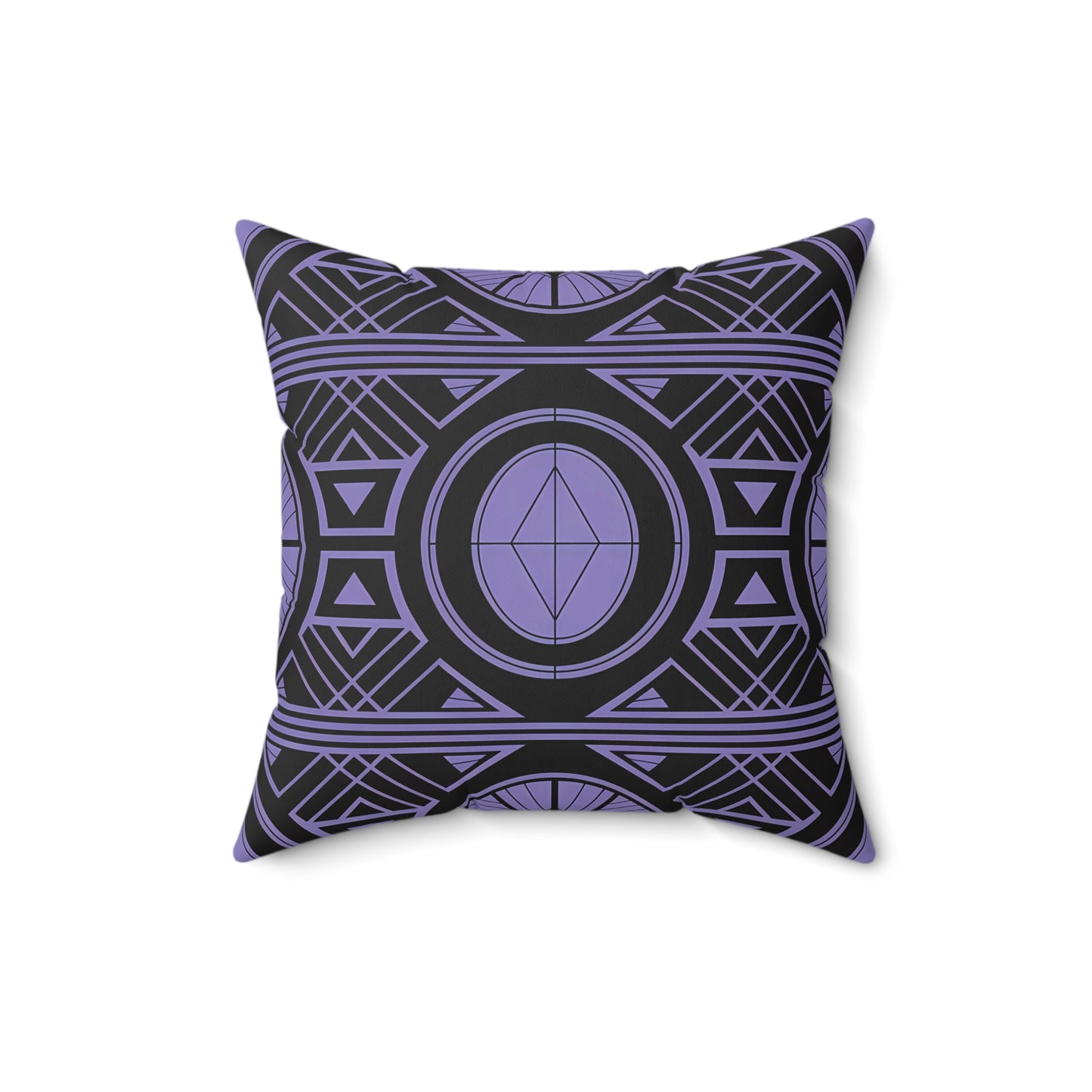 Geometric Purple Accent Pillow | Modern Home Decor, Throw Pillow, Cozy Living Room, Housewarming Gift, Boho Accessories - LOLA VEGAS ART