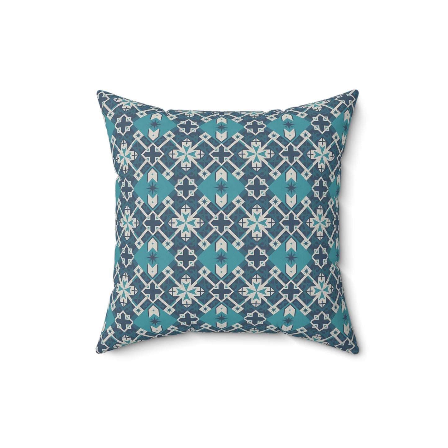Boho Geometric Pillow - Cozy Home Decor, Modern Living Room Accent, Gift for Housewarming, Decorative Throw Pillow, Soft Cushion - LOLA VEGAS ART