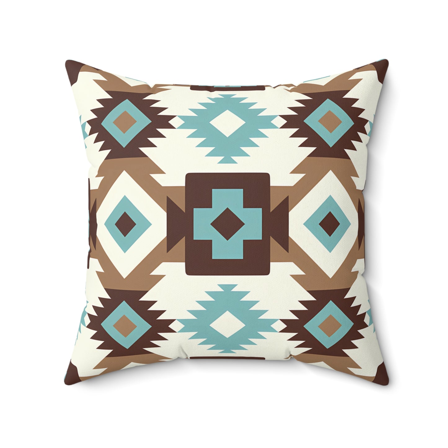 Tribal Pattern Throw Pillow - Boho Decor, Southwestern Style Cushion, Vibrant Living Room Accent, Unique Gift for Home, Pillow Cover - LOLA VEGAS ART