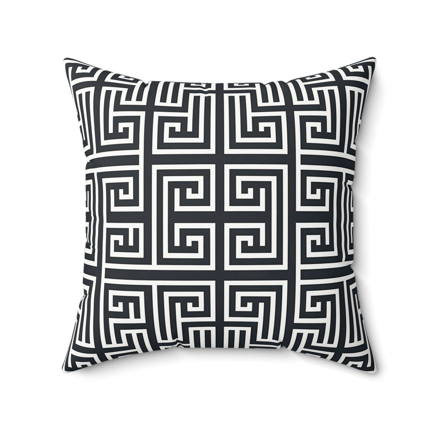 Geometric Black & White Throw Pillow, Modern Home Decor, Accent Cushion, Stylish Pillow for Couch, Gift for Housewarming