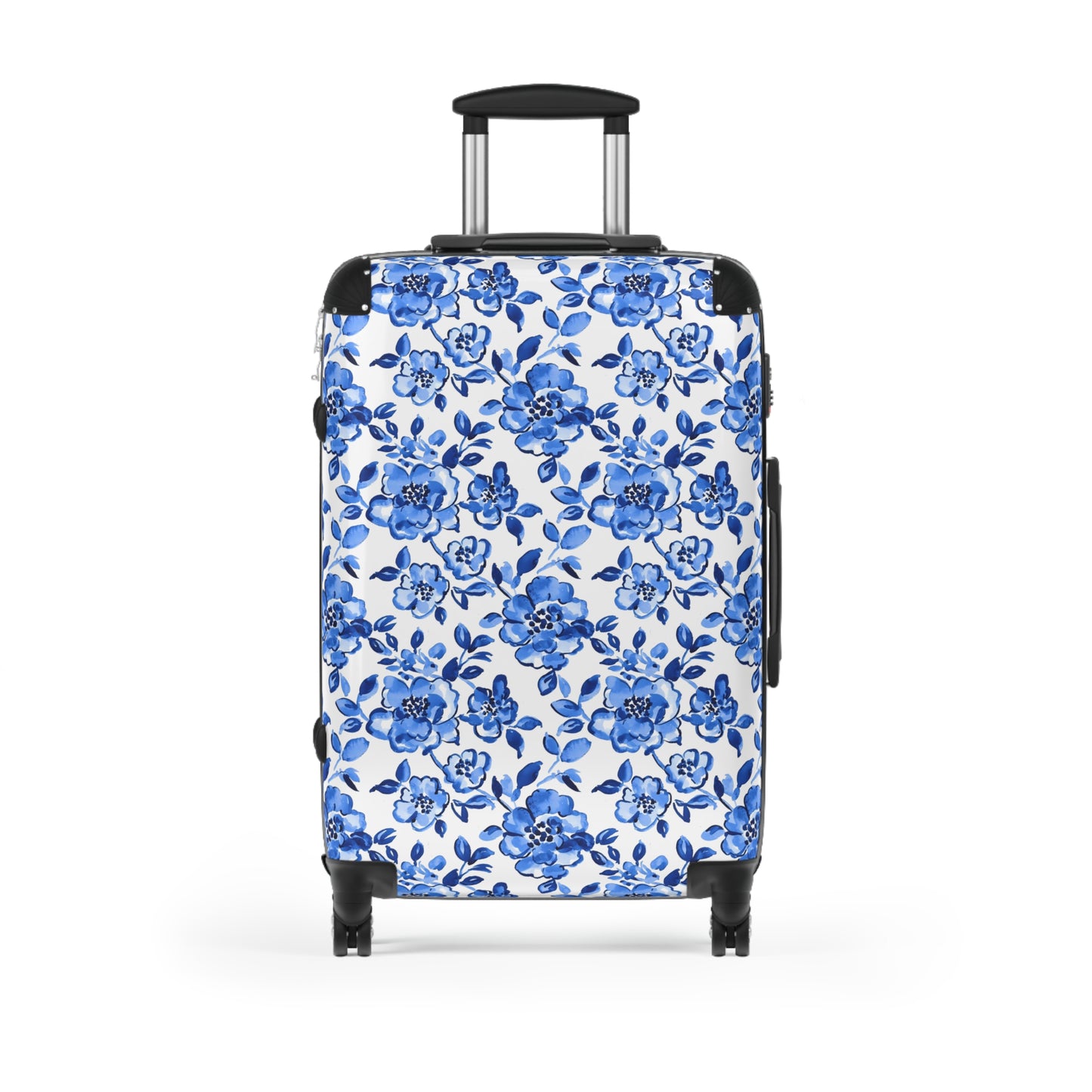 Floral Pattern Suitcase, Stylish Travel Luggage, Perfect for Vacations, Gifts for Travelers, Trendy Suitcase for Every Adventure - LOLA VEGAS ART