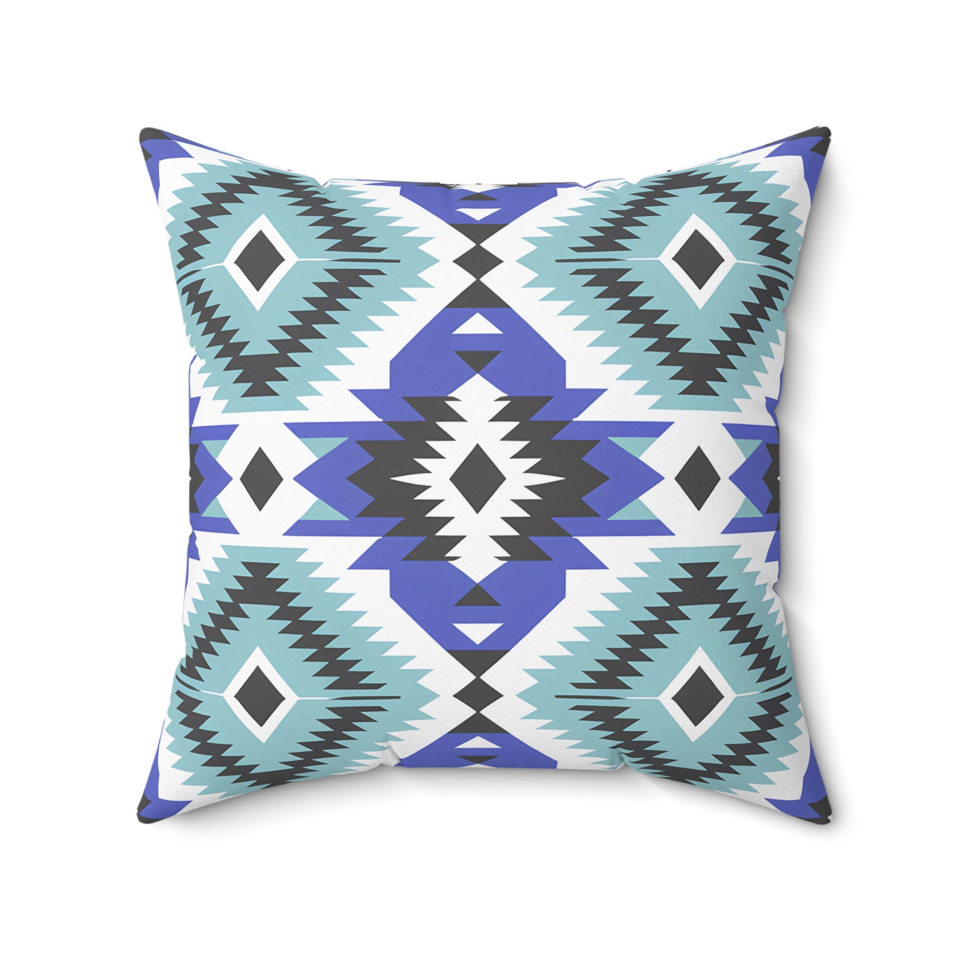 Bohemian Decorative Pillow, Cozy Home Accent, Tribal Pattern Cushion, Living Room Decor, Unique Gift for Him/Her, Southwestern Style - LOLA VEGAS ART