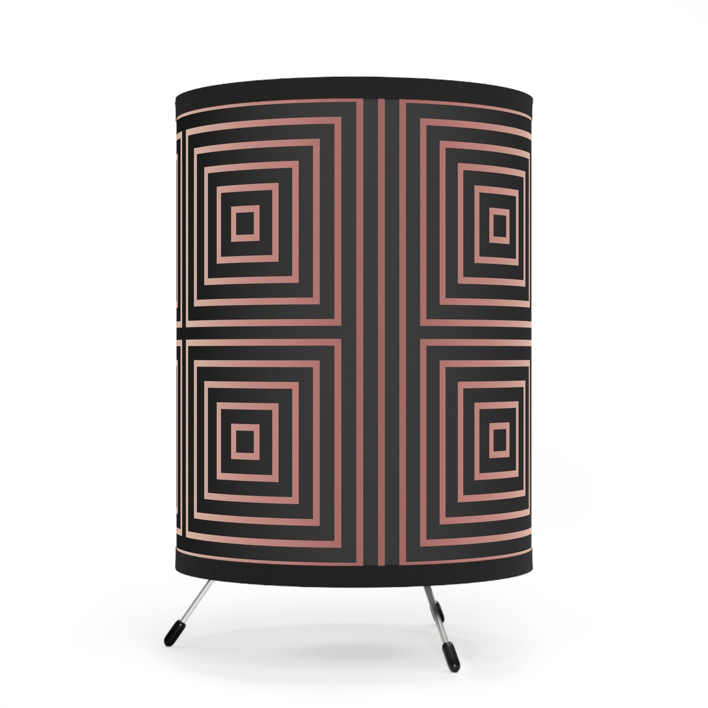 Geometric Tripod Lamp, Modern Lighting Fixture, Unique Home Decor, Perfect for Living Room, Bedroom, Gifts for Housewarming, Minimalist - LOLA VEGAS ART