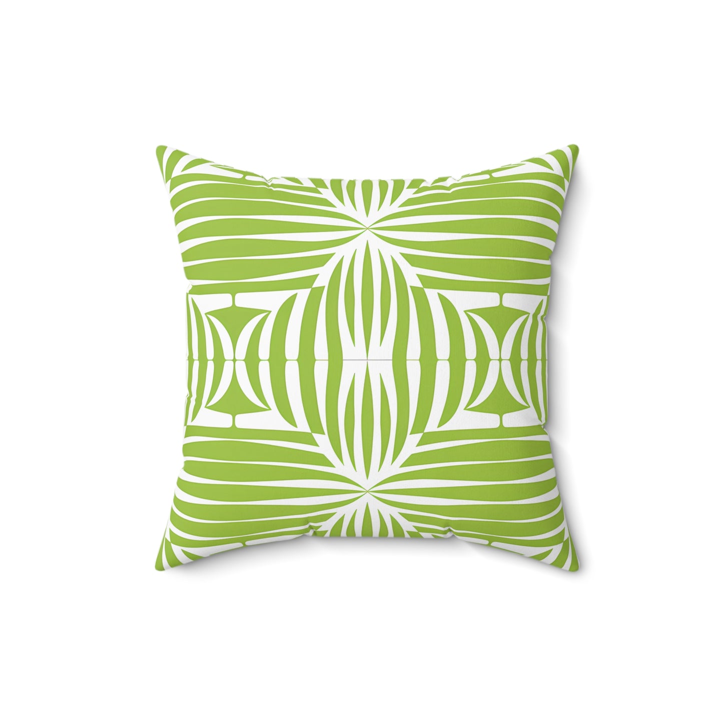 Lush Green Decorative Pillow, Modern Accent Cushion, Eco-Friendly Home Decor, Tropical Vibes, Gift for Nature Lovers - LOLA VEGAS ART