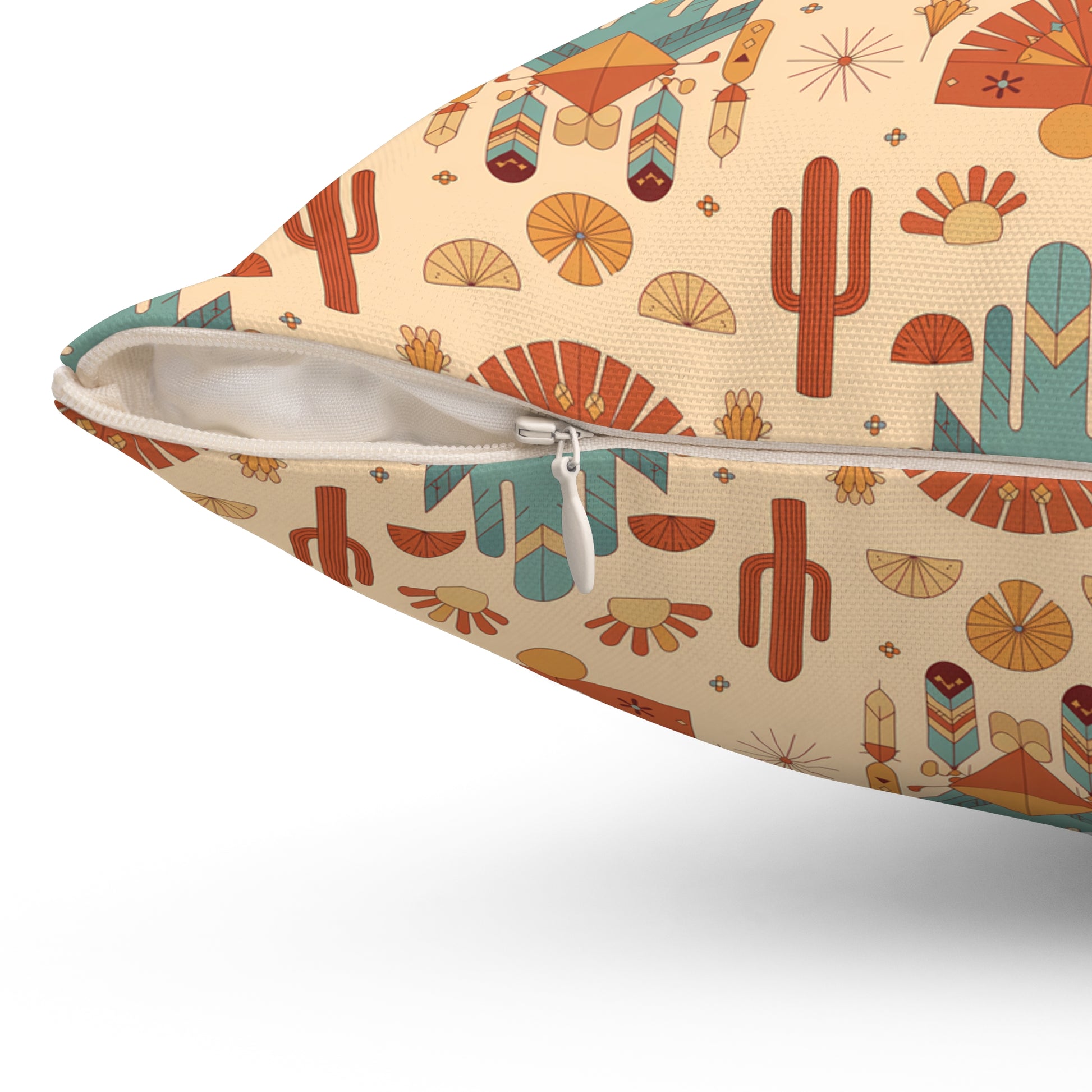 Desert Vibes Throw Pillow, Southwestern Decor, Bohemian Home Accent, Gift for Nature Lovers, Cozy Living Room Accessory, Unique Housewarming - LOLA VEGAS ART