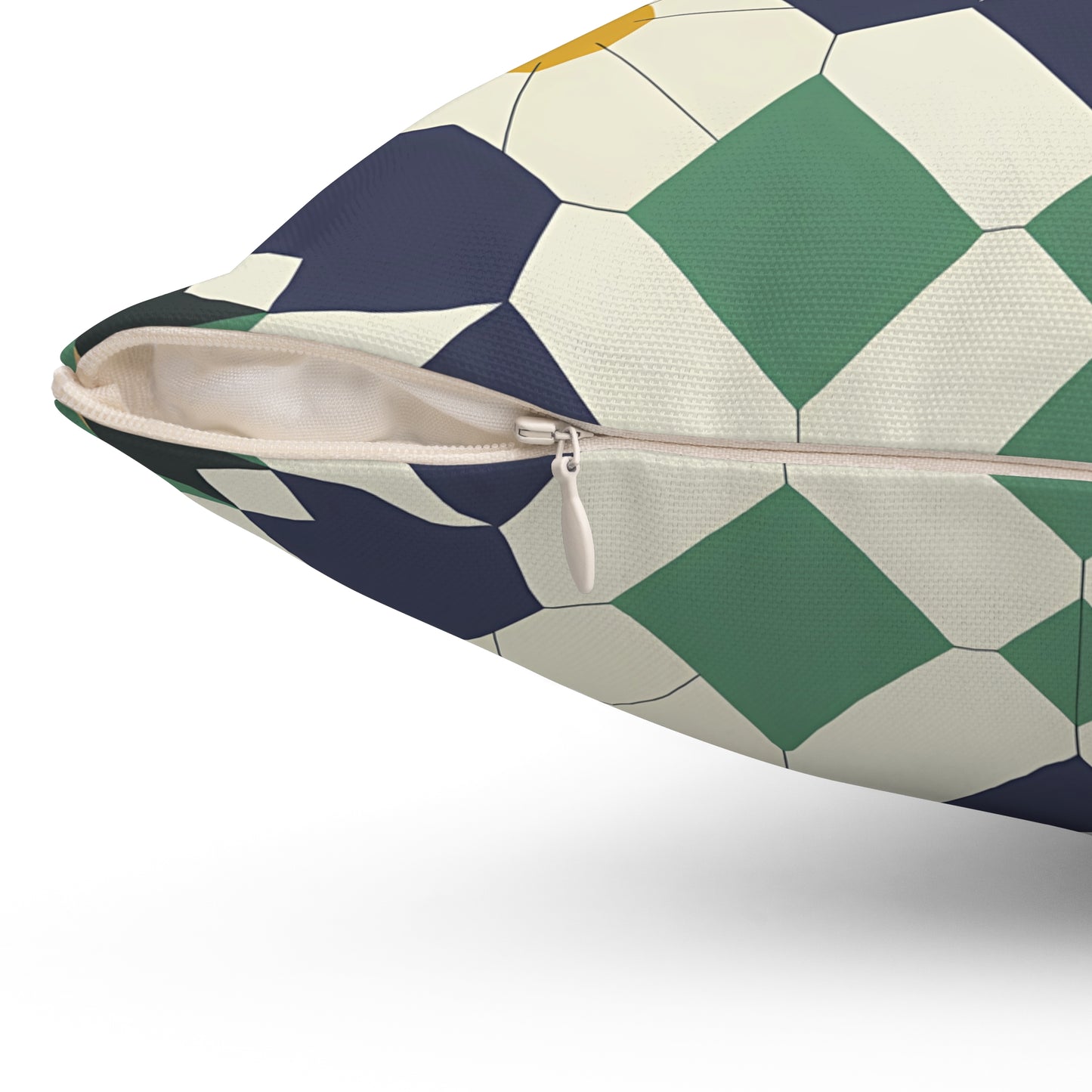 Geometric Floral Throw Pillow, Stylish Accent Cushion for Home Decor, Bohemian Chic Pillow for Living Room, Perfect Gift for Housewarming, - LOLA VEGAS ART