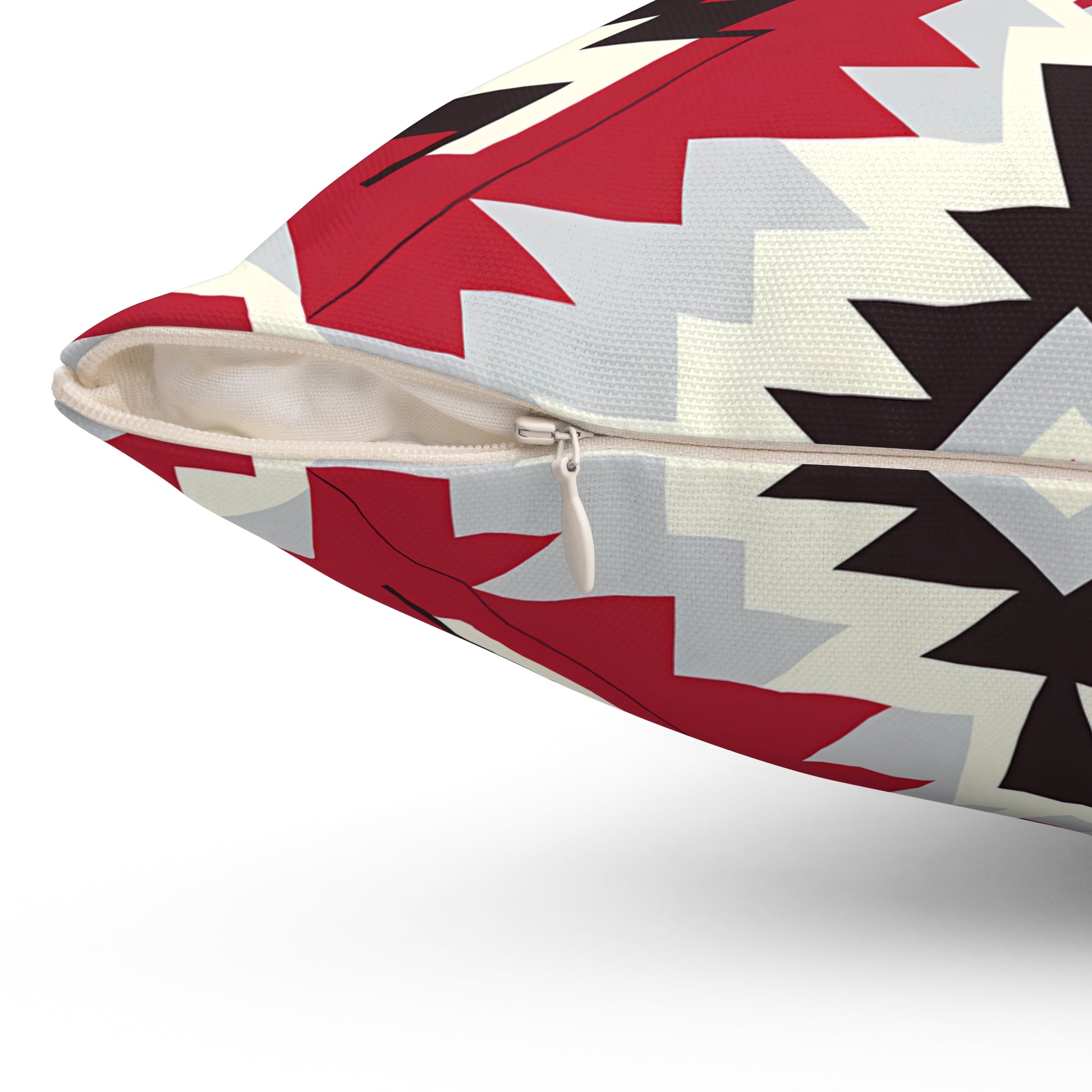 Tribal Print Decorative Pillow | Cozy Home Accent | Boho Style Cushion | Gift for Housewarming | Native American Design, Throw Pillow, - LOLA VEGAS ART