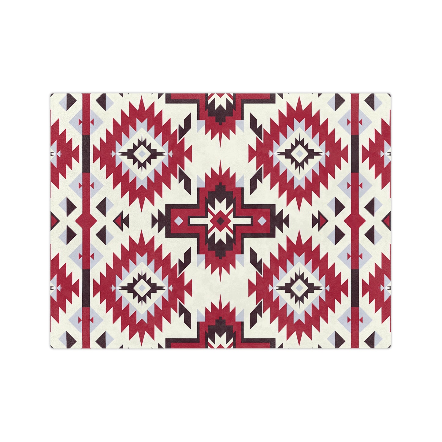 Cozy Southwestern Velveteen Blanket, Bohemian Throw Blanket, Warm Decor for Home, Perfect Gift for Holidays, Camping, Picnics - LOLA VEGAS ART