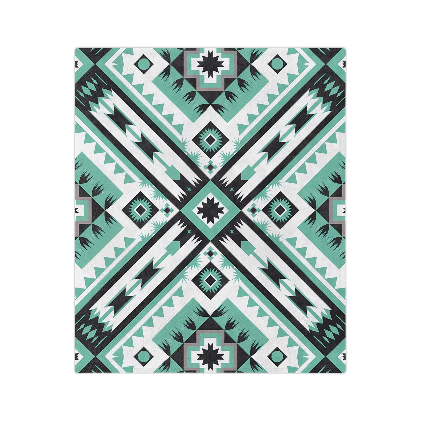 Cozy Southwest Pattern Blanket, Soft Microfiber Throw, Perfect for Home Decor, Picnic, or Gift, Aztec Inspired Design - LOLA VEGAS ART