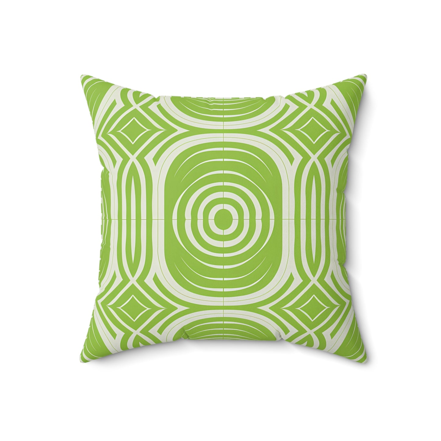 Lively Green Decorative Pillow , Cozy Home Accent, Modern Living Room Decor, Gift for Friends, Spring Home Makeover, Boho Home Decor - LOLA VEGAS ART