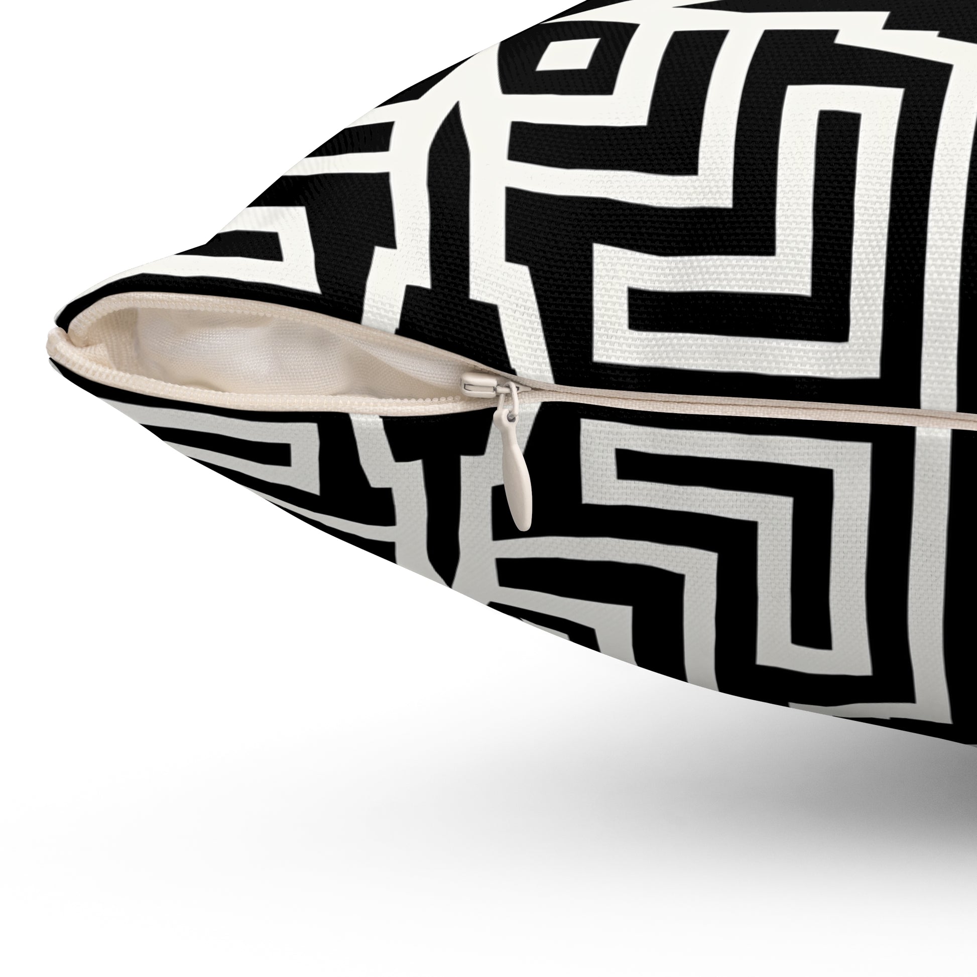 Stylish Geometric Throw Pillow, Modern Home Decor, Boho Accent Cushion, Unique Gift for Housewarming, Cozy Living Room Accessory - LOLA VEGAS ART