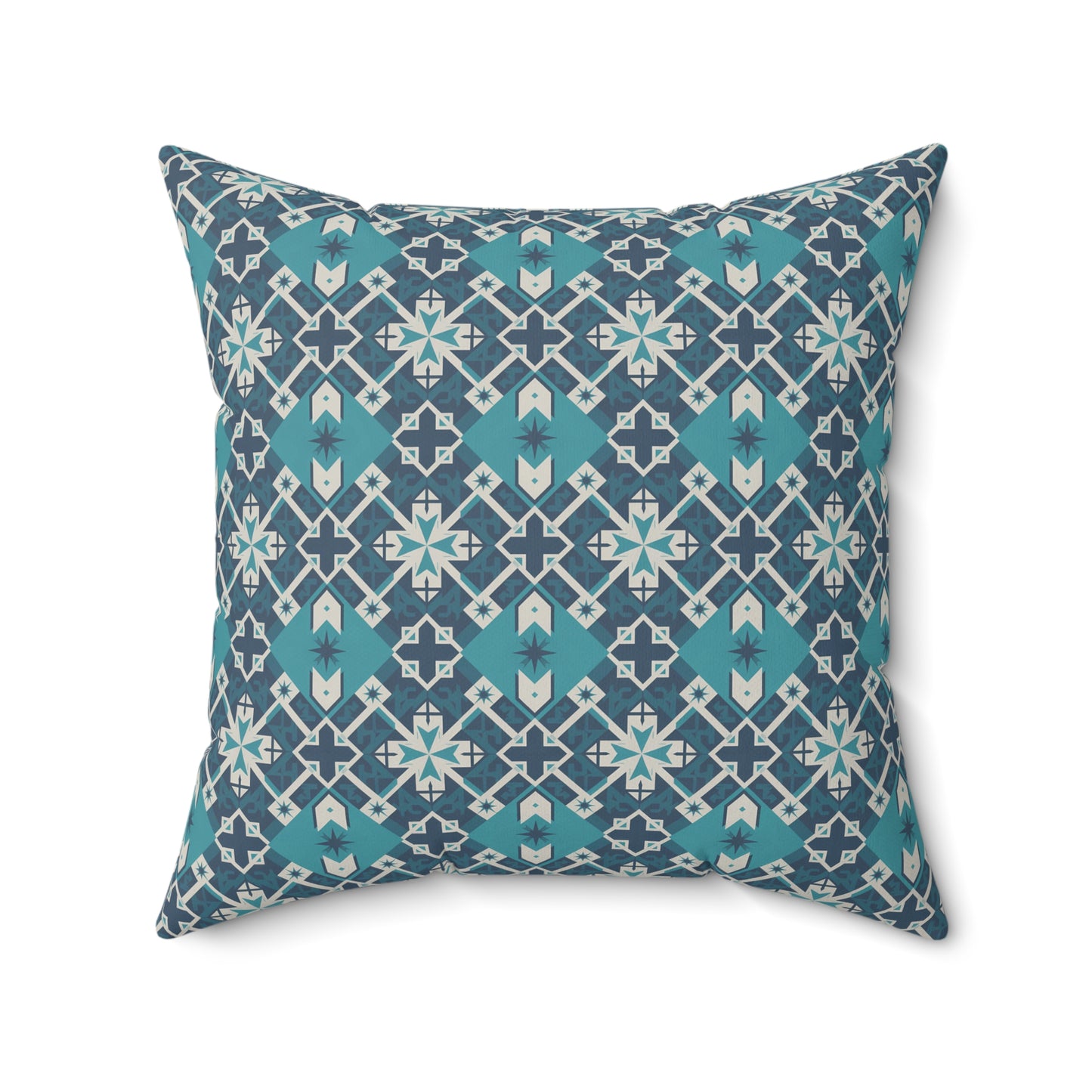 Boho Geometric Pillow - Cozy Home Decor, Modern Living Room Accent, Gift for Housewarming, Decorative Throw Pillow, Soft Cushion - LOLA VEGAS ART
