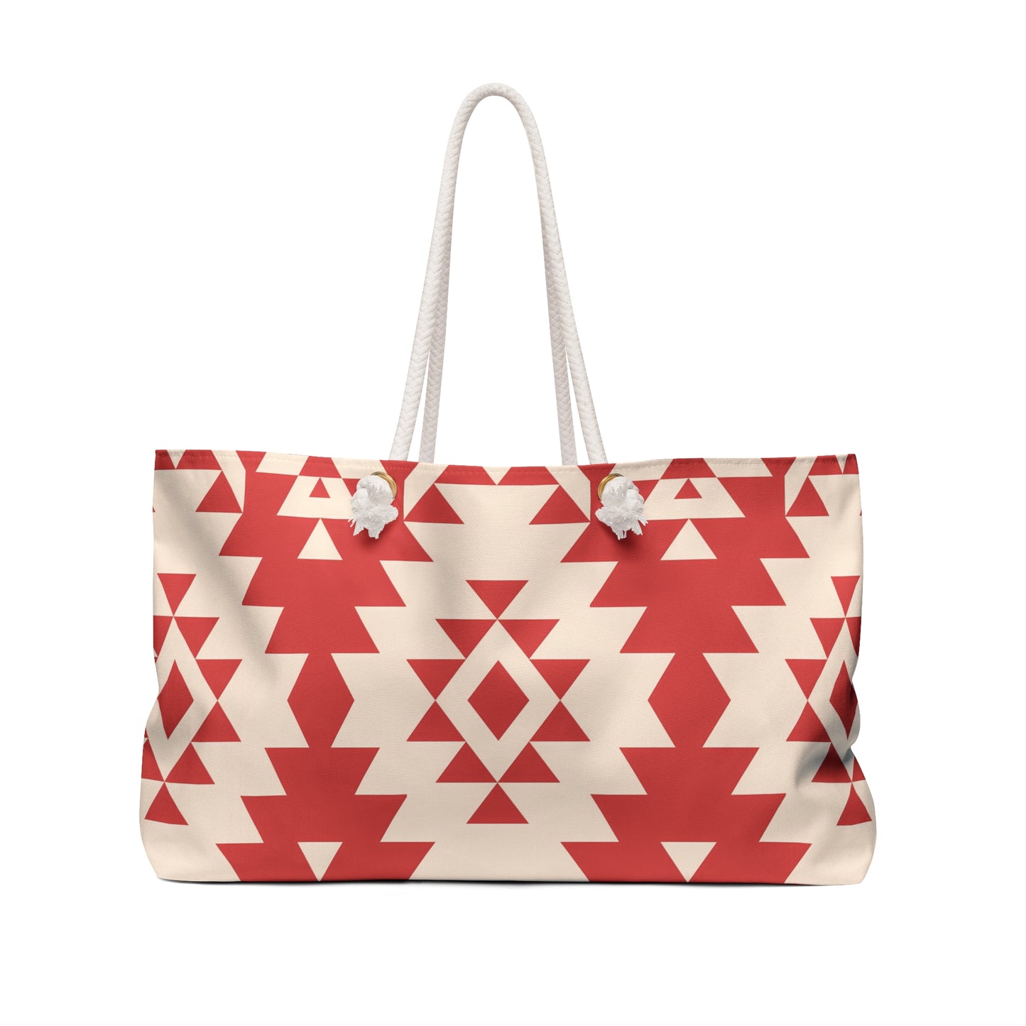 Stylish Southwestern Weekender Bag - Boho Chic Travel Tote, Perfect for Beach Days, Weekend Getaways, Gifts for Her, Summer Travel