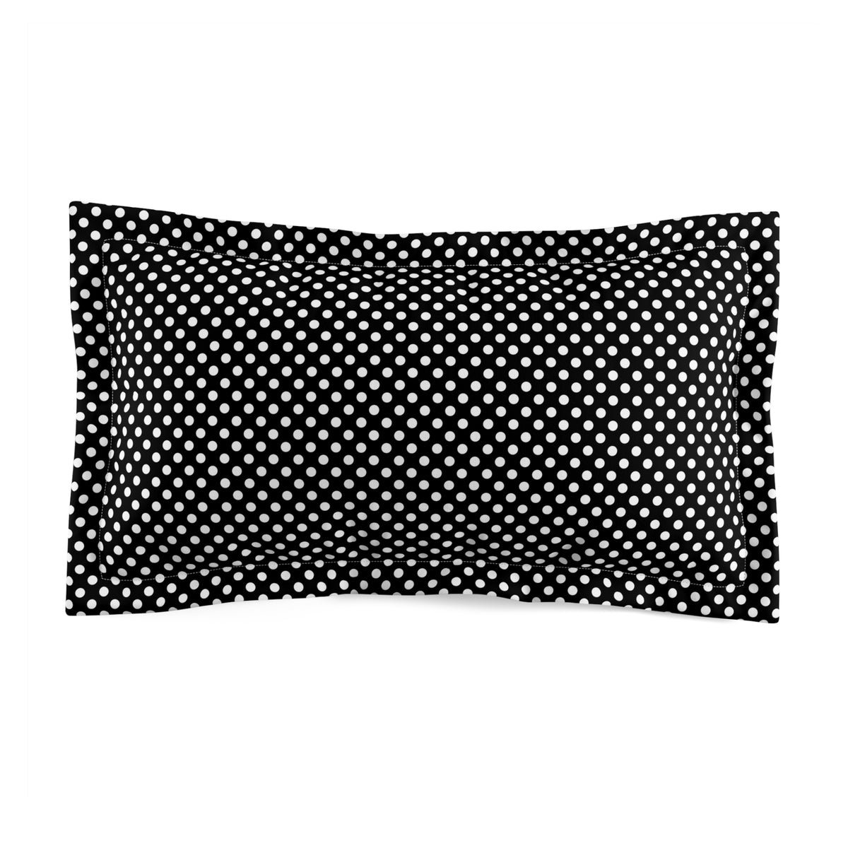 Black and White Polka Dot Pillow Sham | Polka Dot Pillowcase