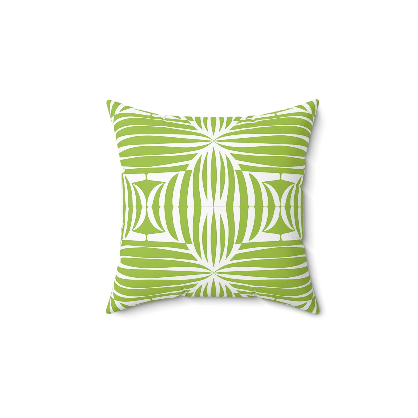 Lush Green Decorative Pillow, Modern Accent Cushion, Eco-Friendly Home Decor, Tropical Vibes, Gift for Nature Lovers - LOLA VEGAS ART