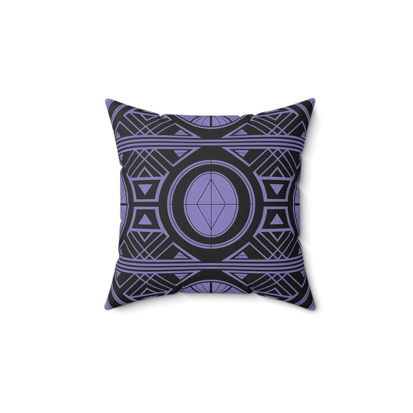 Geometric Purple Accent Pillow | Modern Home Decor, Throw Pillow, Cozy Living Room, Housewarming Gift, Boho Accessories - LOLA VEGAS ART