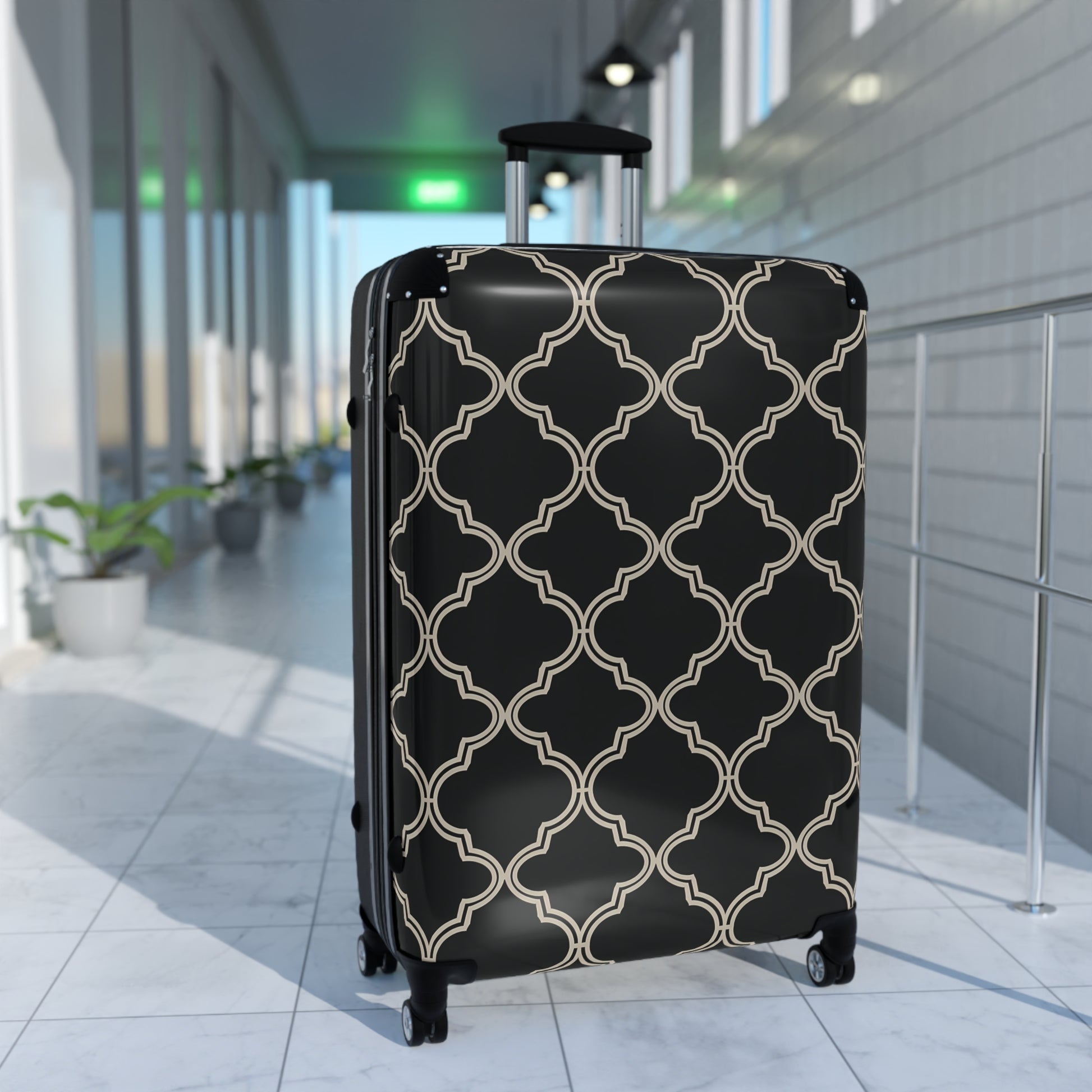 Chic Travel Suitcase - Stylish Luggage for Jetsetters, Perfect for Holidays, Weekenders, Adventure Lovers, or Business Trips, Classy Luggage - LOLA VEGAS ART
