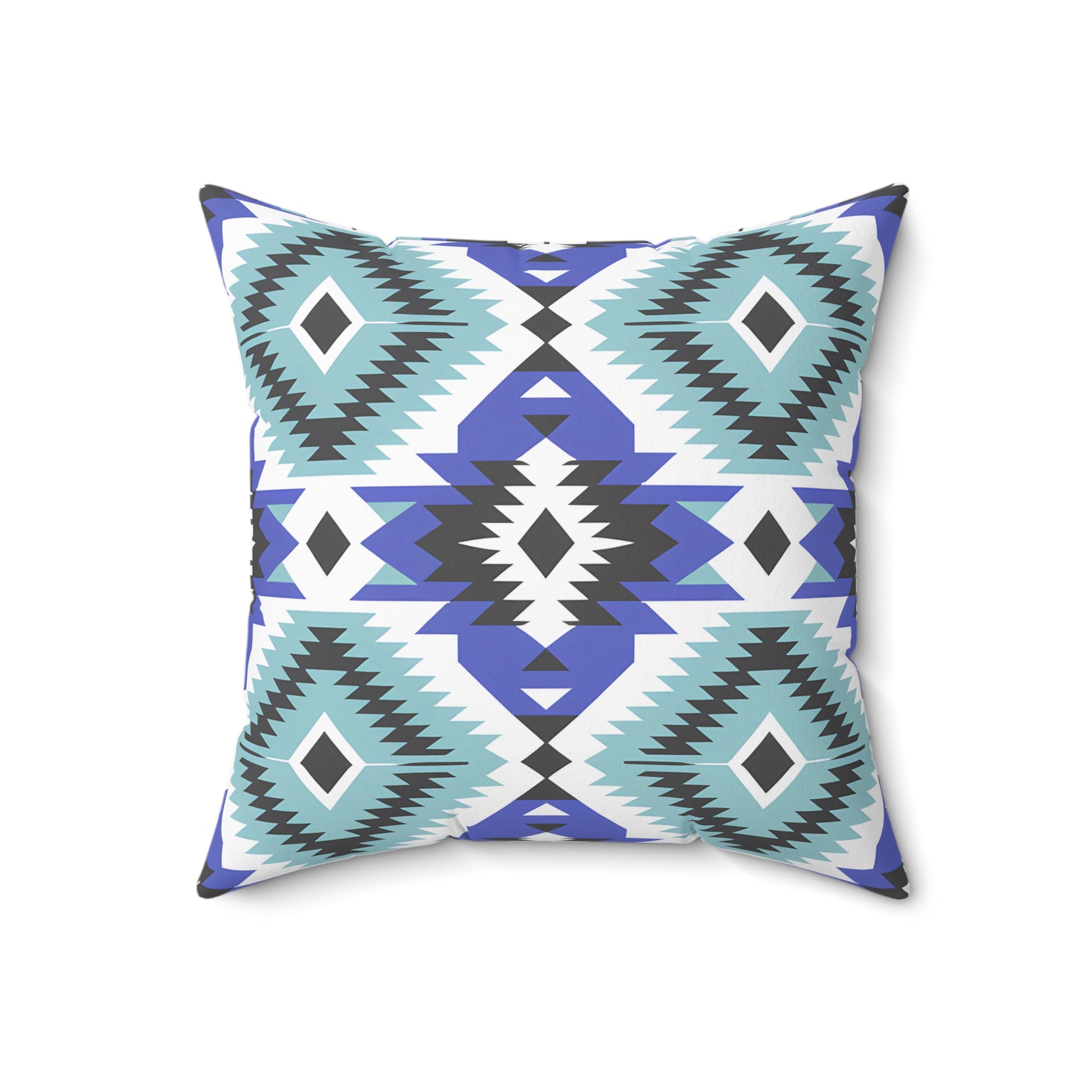 Bohemian Decorative Pillow, Cozy Home Accent, Tribal Pattern Cushion, Living Room Decor, Unique Gift for Him/Her, Southwestern Style - LOLA VEGAS ART