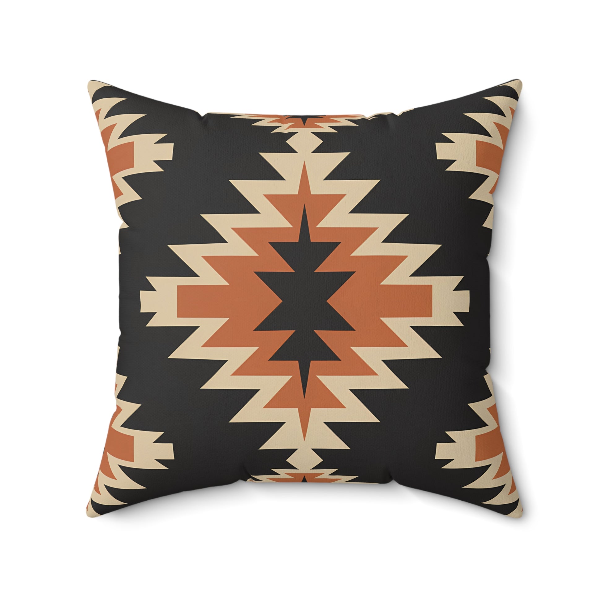 Boho Southwestern Pattern Pillow, Cozy Home Decor, Tribal Accent Cushion, Modern Rustic Throw Pillow, Gift for Nature Lovers - LOLA VEGAS ART