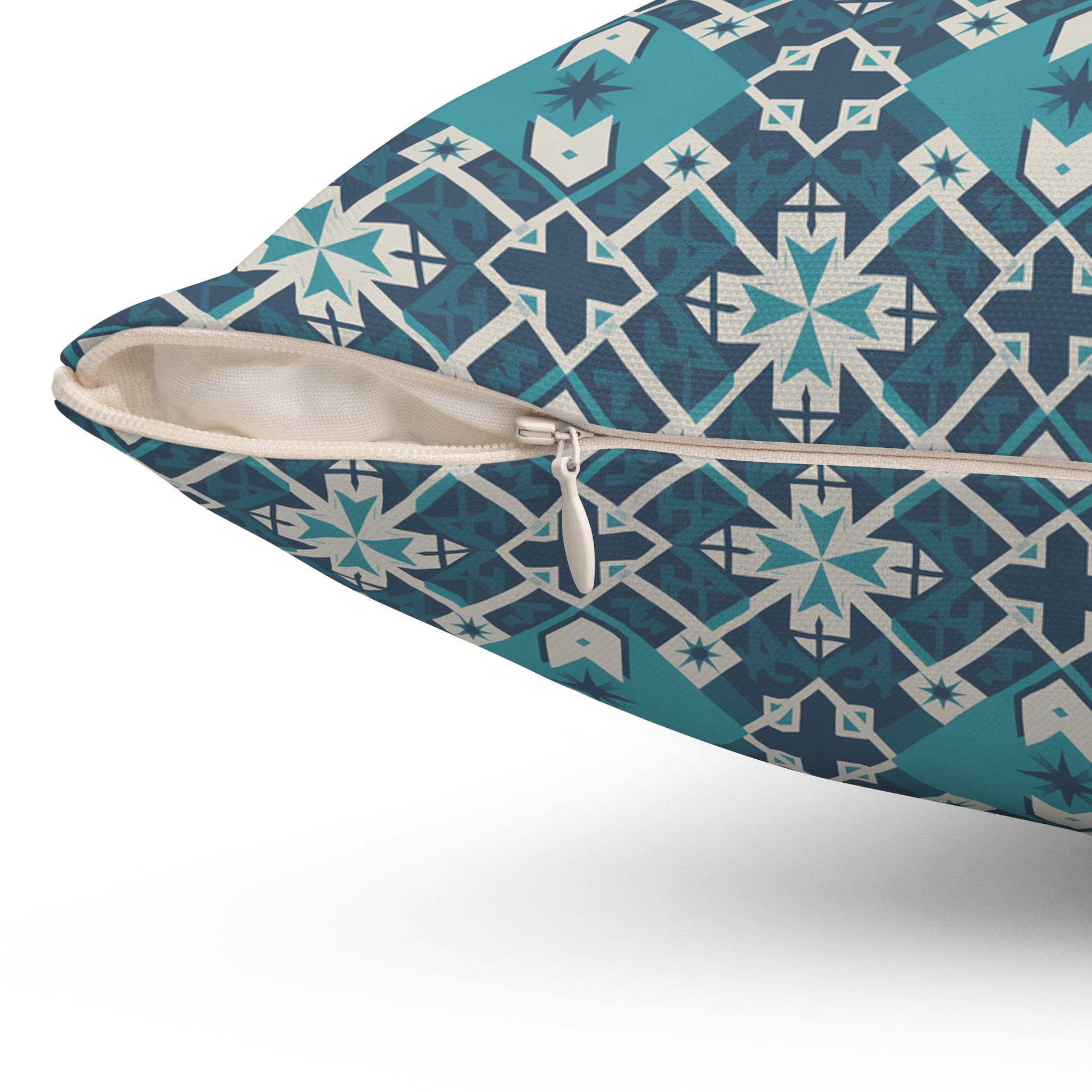 Boho Geometric Pillow - Cozy Home Decor, Modern Living Room Accent, Gift for Housewarming,  Decorative Throw Pillow, Soft Cushion - LOLA VEGAS ART