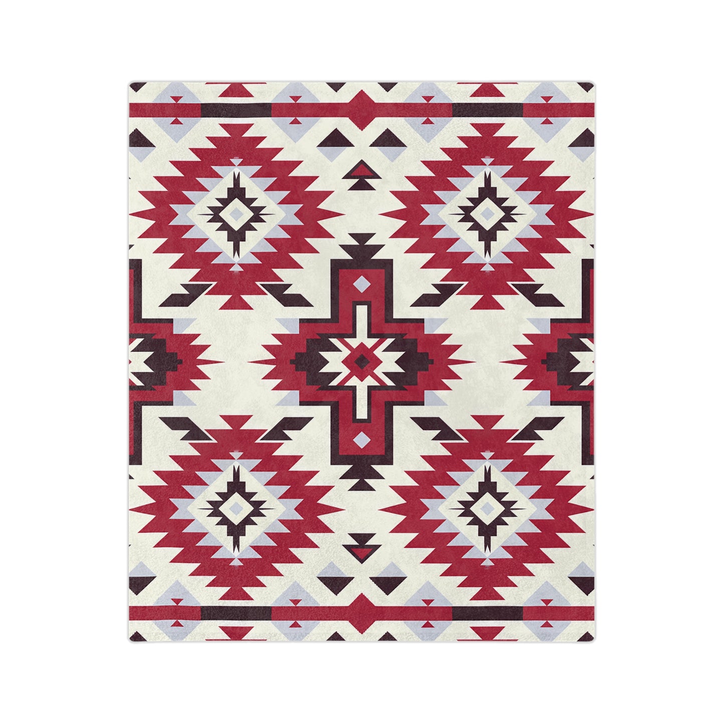 Cozy Southwestern Velveteen Blanket, Bohemian Throw Blanket, Warm Decor for Home, Perfect Gift for Holidays, Camping, Picnics - LOLA VEGAS ART