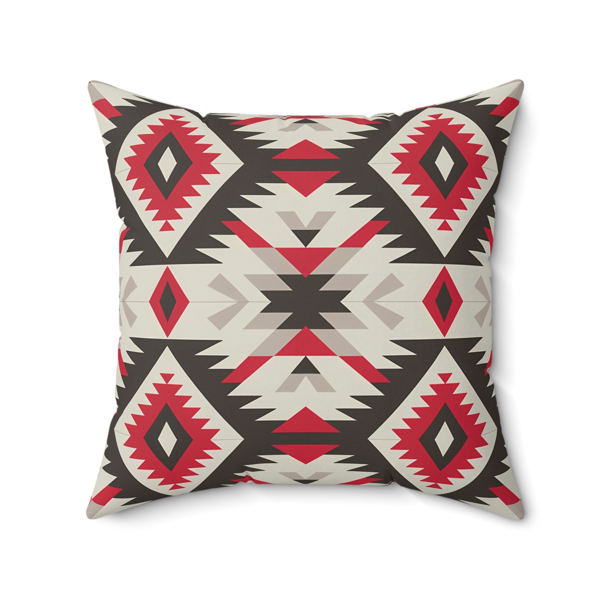 Tribal Pattern Decorative Pillow, Cozy Home Decor, Bohemian Accent Cushion, Modern Throw Pillow, Gift for Housewarming, Festival Vibes - LOLA VEGAS ART