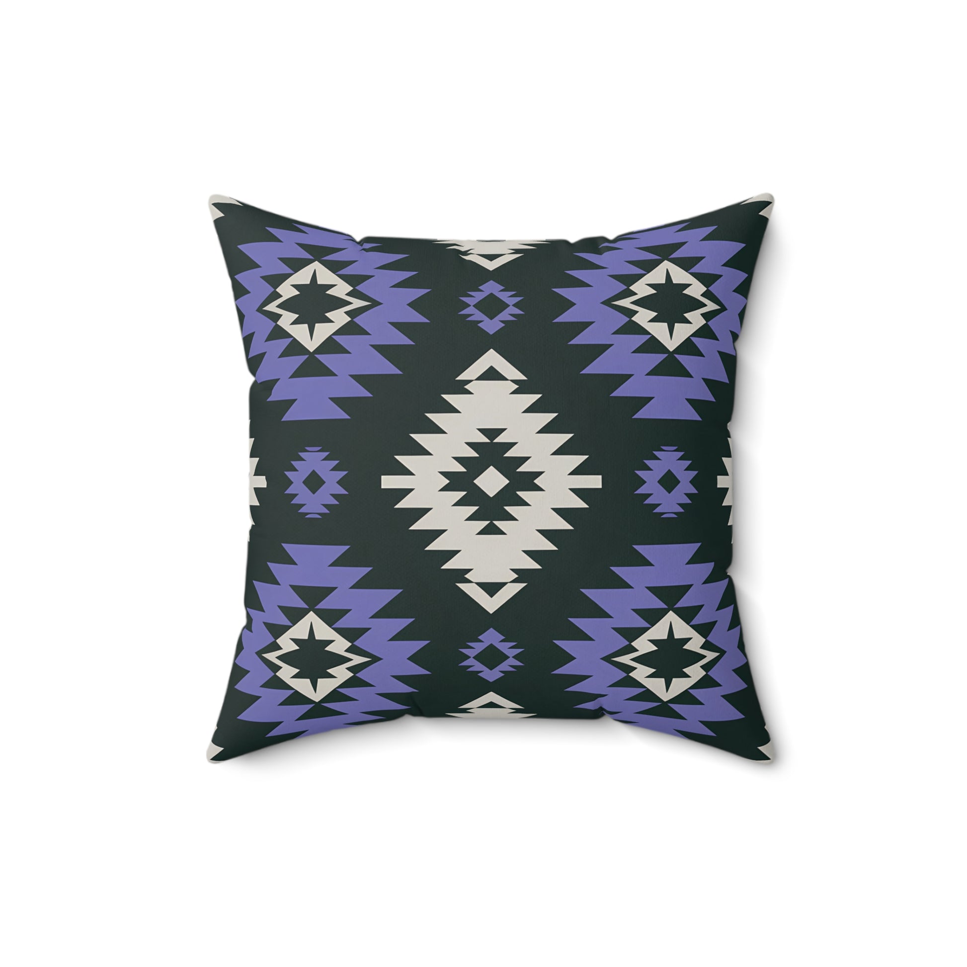 Boho Chic Square Pillow, Modern Home Decor, Stylish Couch Cushion, Tribal Pattern Throw Pillow, Cozy Living Room Accent, Southwestern Decor - LOLA VEGAS ART