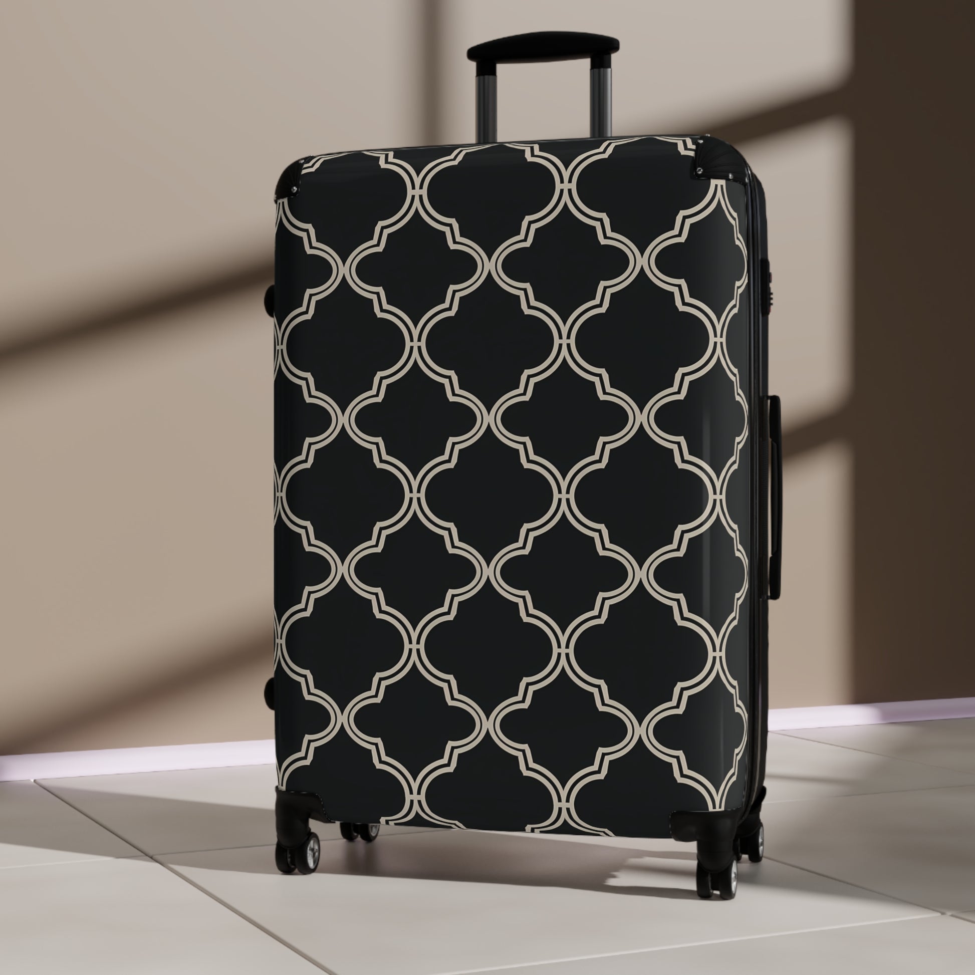 Chic Travel Suitcase - Stylish Luggage for Jetsetters, Perfect for Holidays, Weekenders, Adventure Lovers, or Business Trips, Classy Luggage - LOLA VEGAS ART