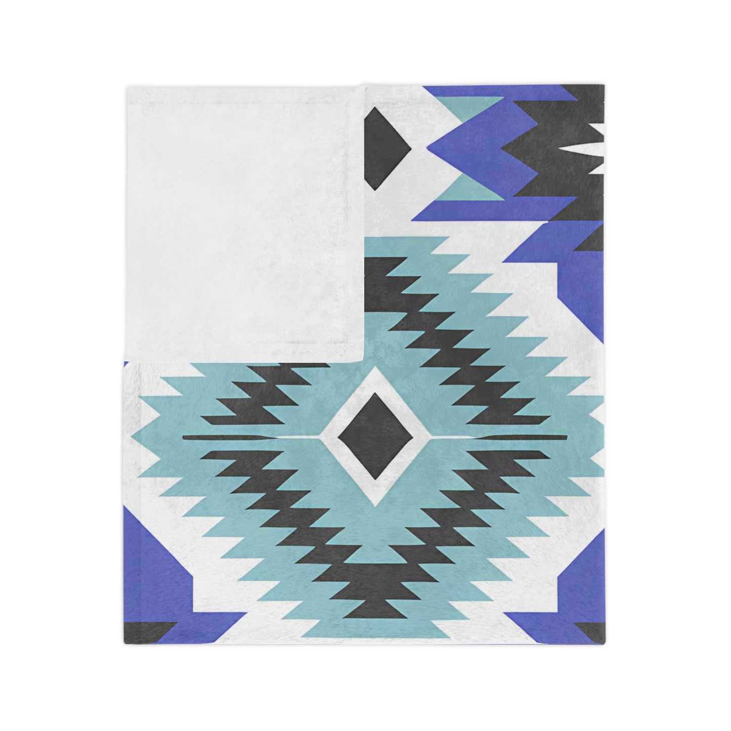 Bohemian Velveteen Microfiber Blanket - Cozy Tribal Pattern Throw, Ideal for Home Decor, Camping, Picnics, and Gifts - LOLA VEGAS ART