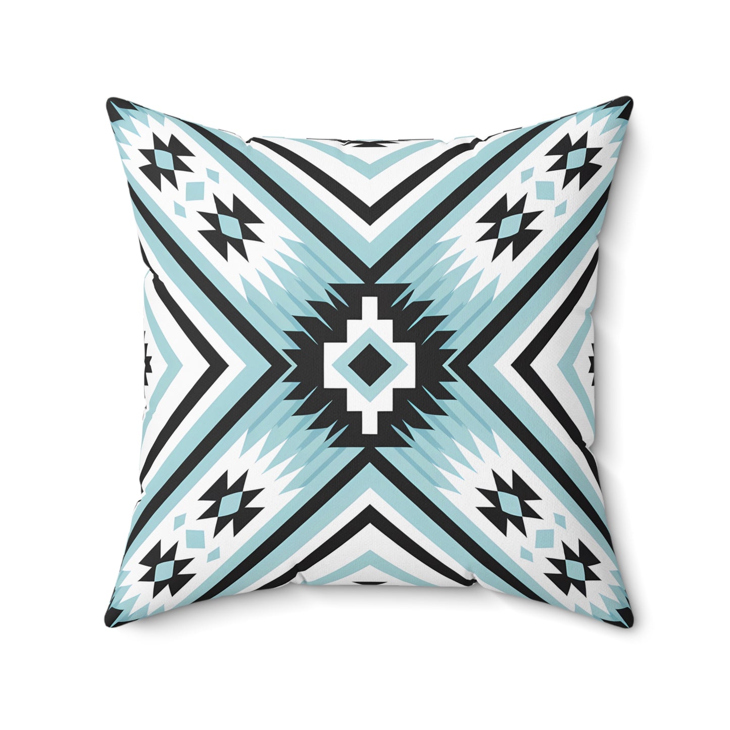 Bohemian Patterned Pillow, Modern Home Decor, Native American Inspired, Decorative Throw Pillow, Cozy Living Room Accent - LOLA VEGAS ART