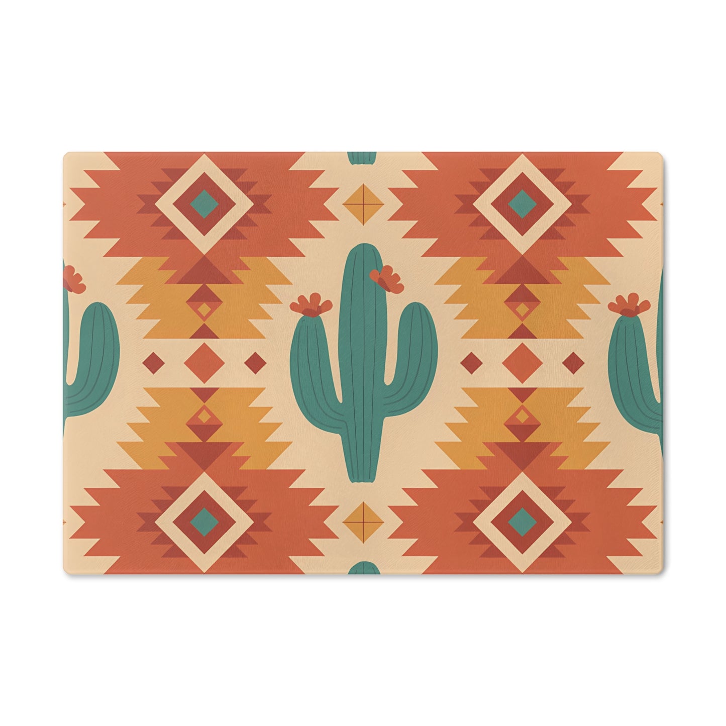 Southwestern Cactus Cutting Board - Rustic Kitchen Décor, Unique Housewarming Gift, Boho Kitchenware, Wedding Gift, Farmhouse Style - LOLA VEGAS ART