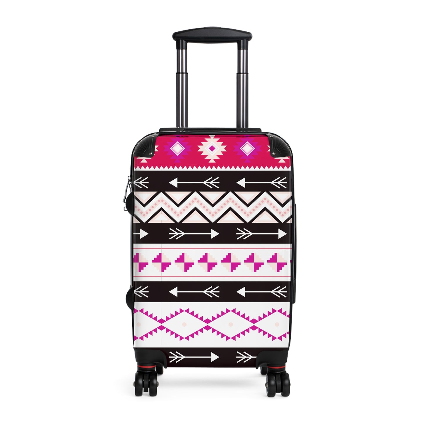 Vibrant Travel Suitcase | Stylish Luggage, Boho Pattern Rolling Case, Travel Essentials, Vacation Must-Have, Gift for Travelers - LOLA VEGAS ART