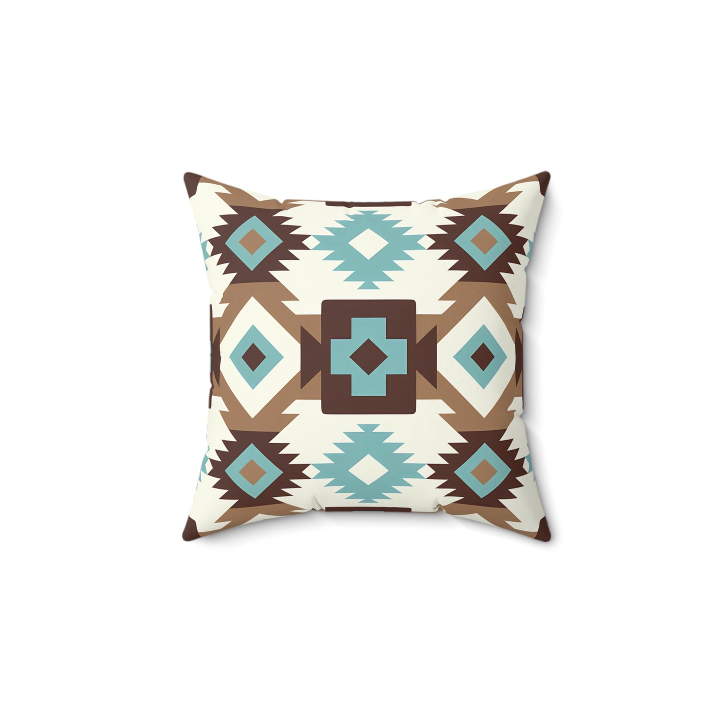 Tribal Pattern Throw Pillow - Boho Decor, Southwestern Style Cushion, Vibrant Living Room Accent, Unique Gift for Home, Pillow Cover - LOLA VEGAS ART