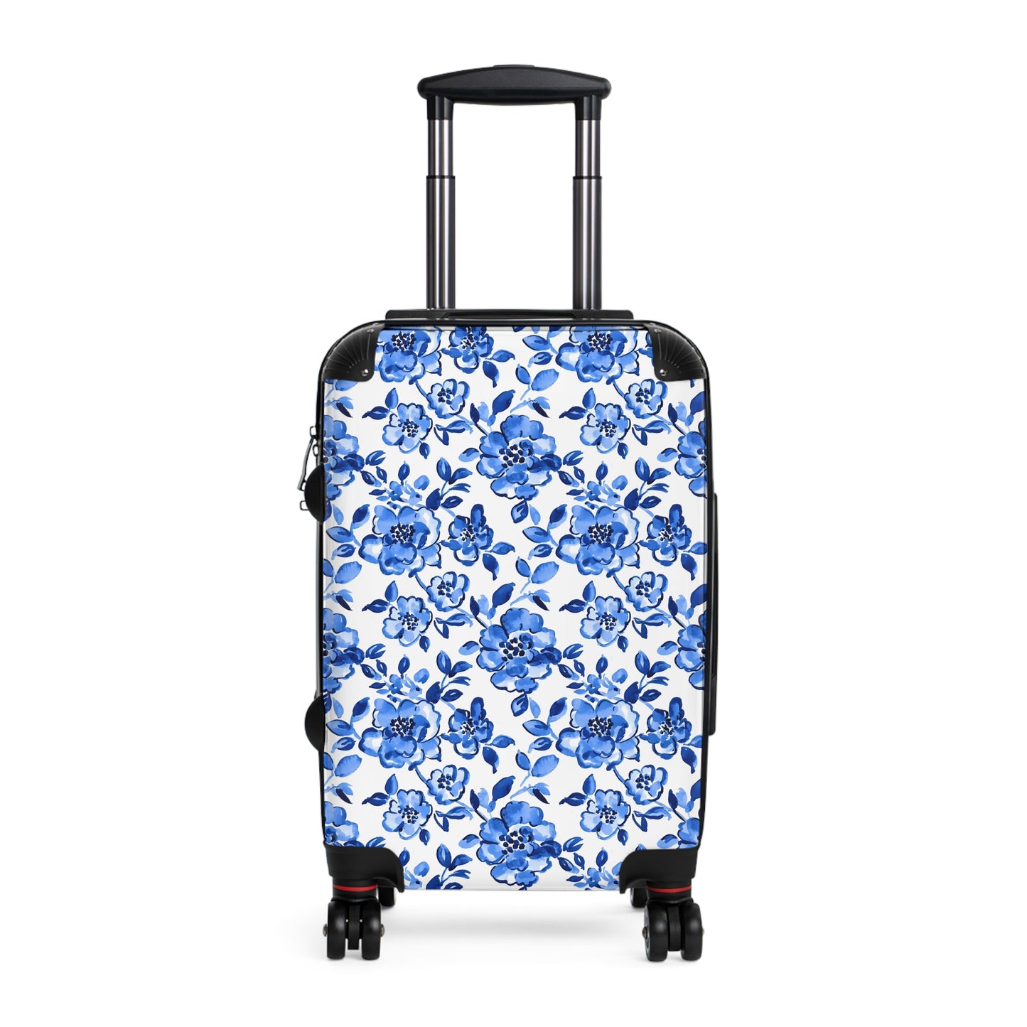 Floral Pattern Suitcase, Stylish Travel Luggage, Perfect for Vacations, Gifts for Travelers, Trendy Suitcase for Every Adventure - LOLA VEGAS ART