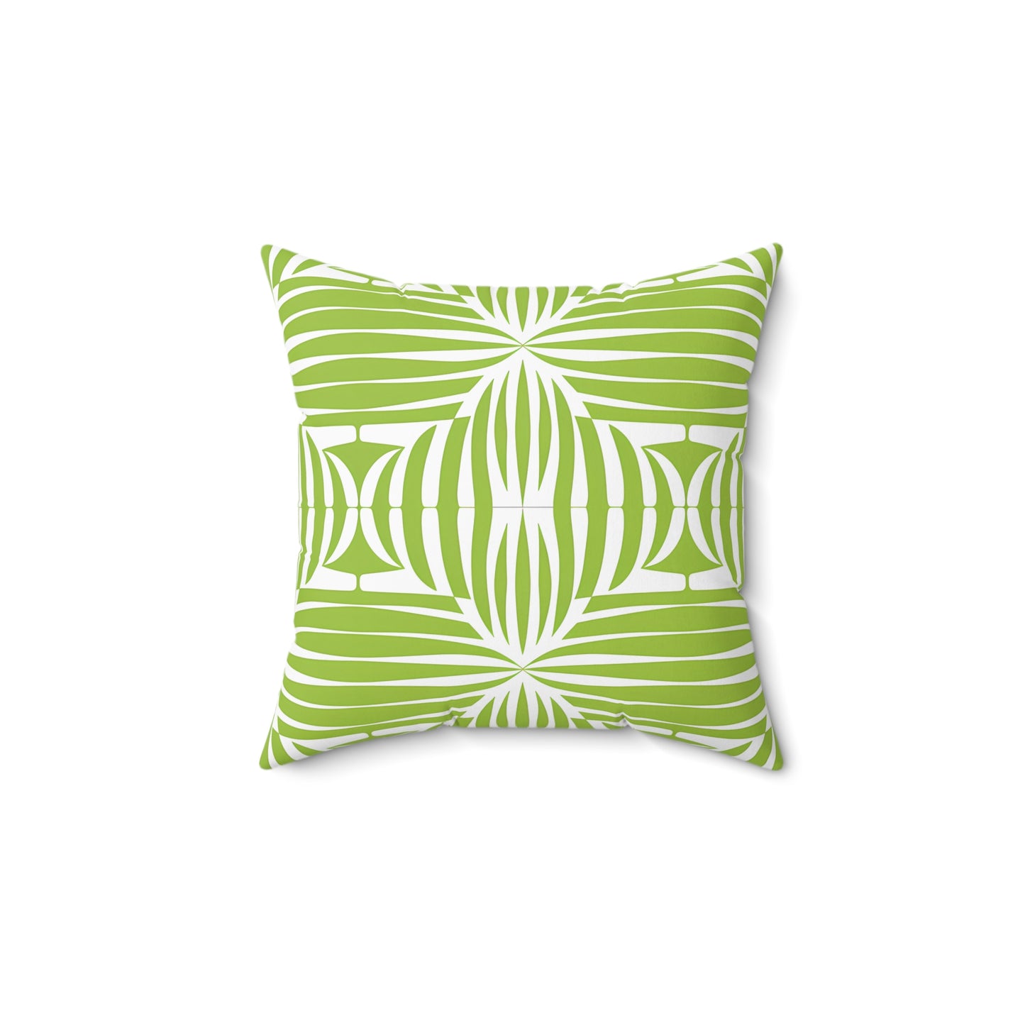 Lush Green Decorative Pillow, Modern Accent Cushion, Eco-Friendly Home Decor, Tropical Vibes, Gift for Nature Lovers - LOLA VEGAS ART