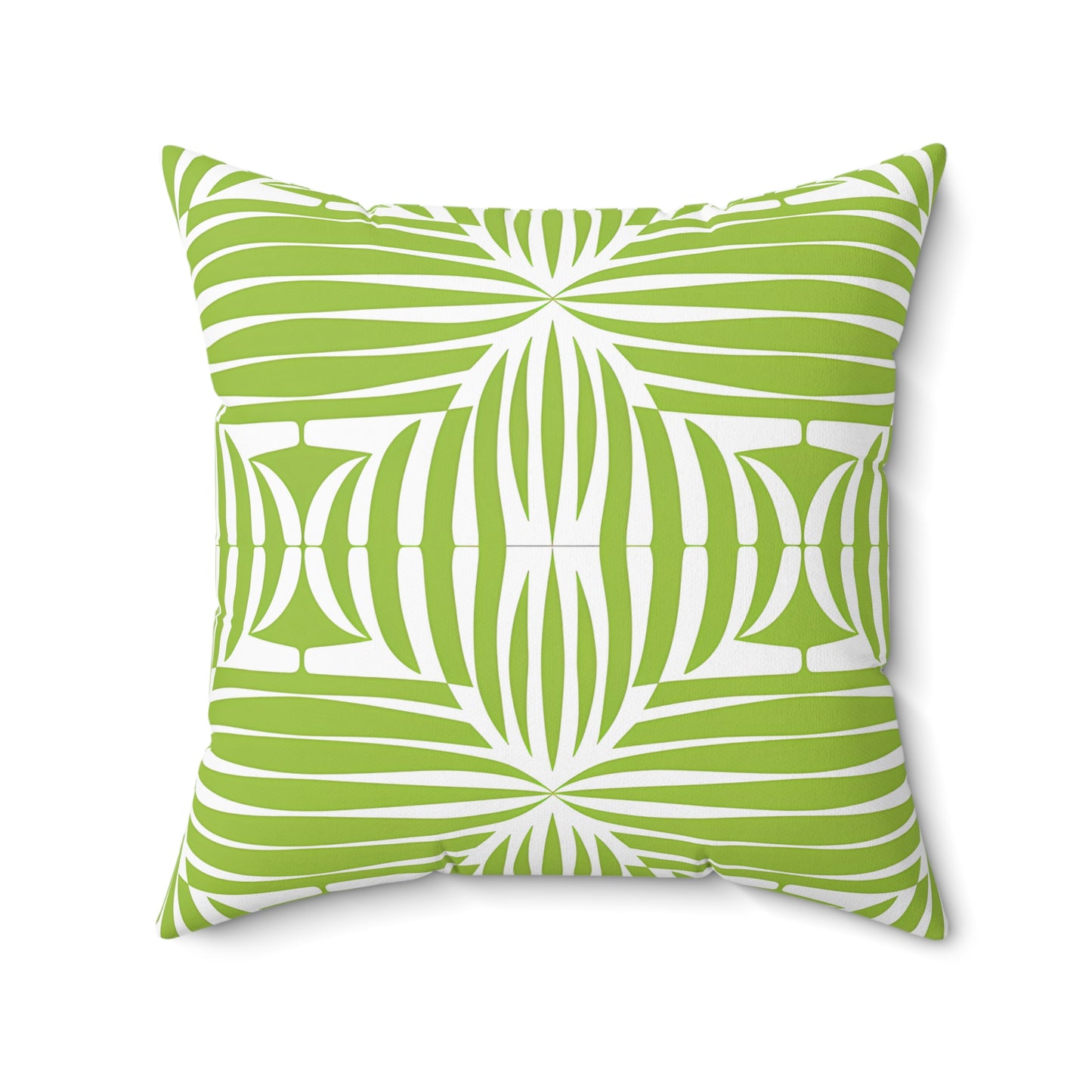 Lush Green Decorative Pillow, Modern Accent Cushion, Eco-Friendly Home Decor, Tropical Vibes, Gift for Nature Lovers - LOLA VEGAS ART