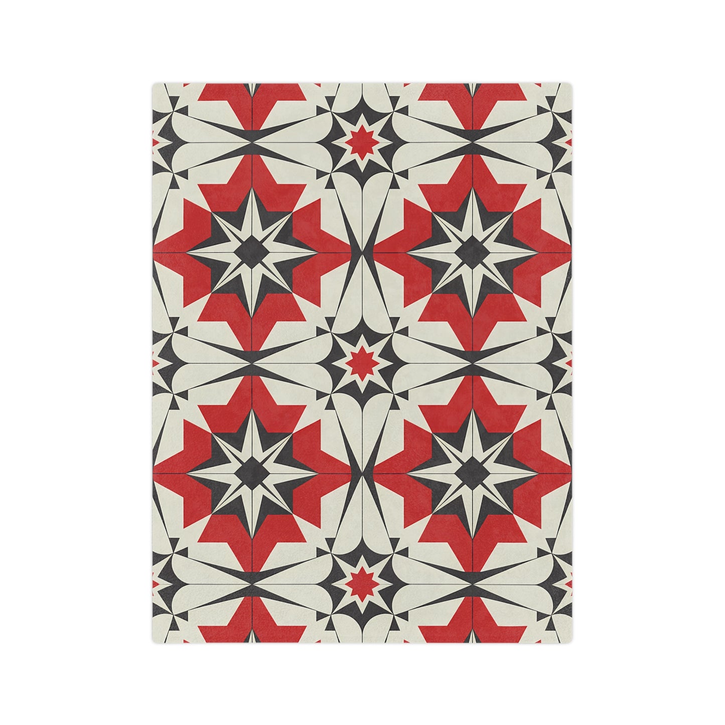 Geometric Pattern Velveteen Blanket, Cozy Home Decor, Perfect for Holidays, Gift for Friends or Family, Modern Throw - LOLA VEGAS ART