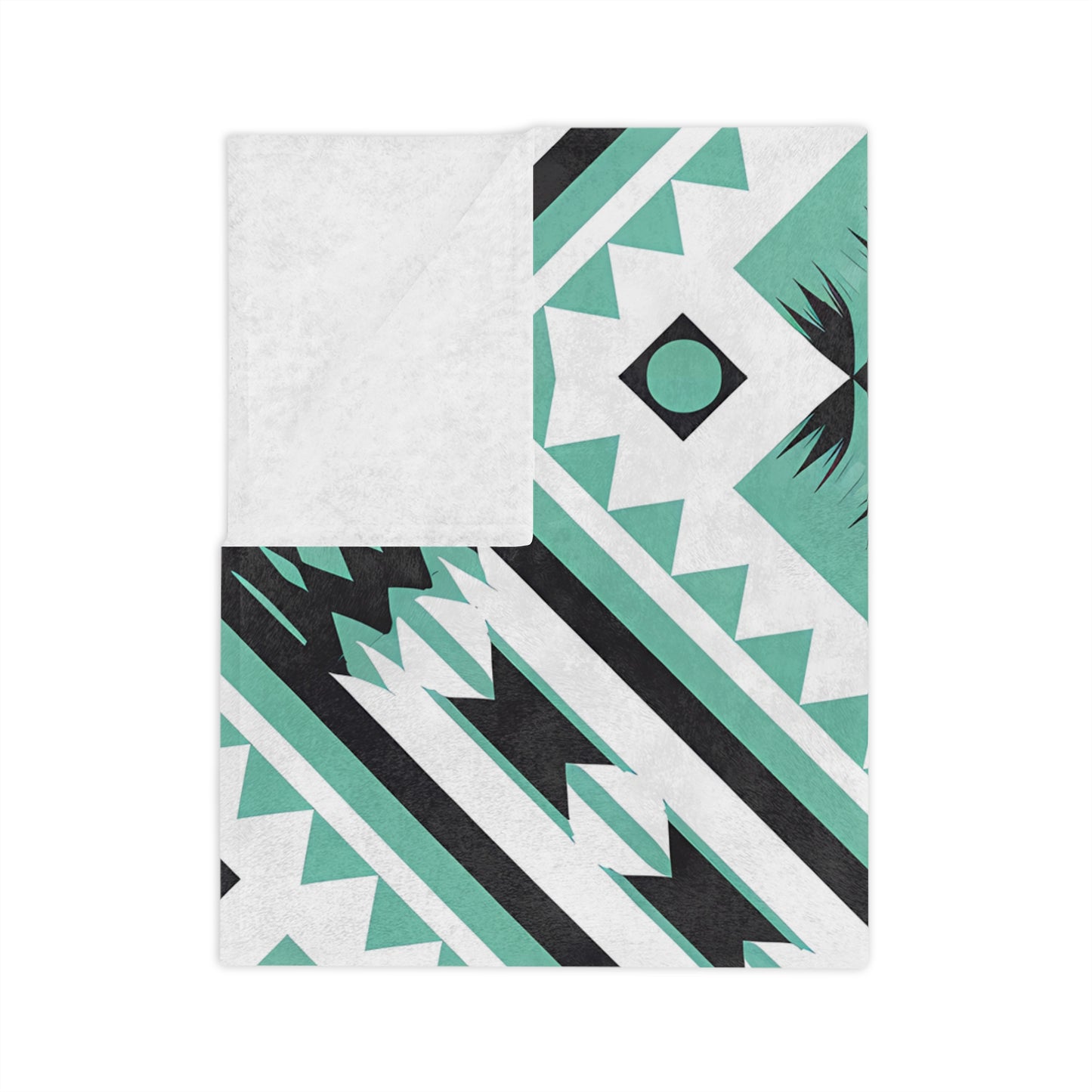 Cozy Southwest Pattern Blanket, Soft Microfiber Throw, Perfect for Home Decor, Picnic, or Gift, Aztec Inspired Design - LOLA VEGAS ART