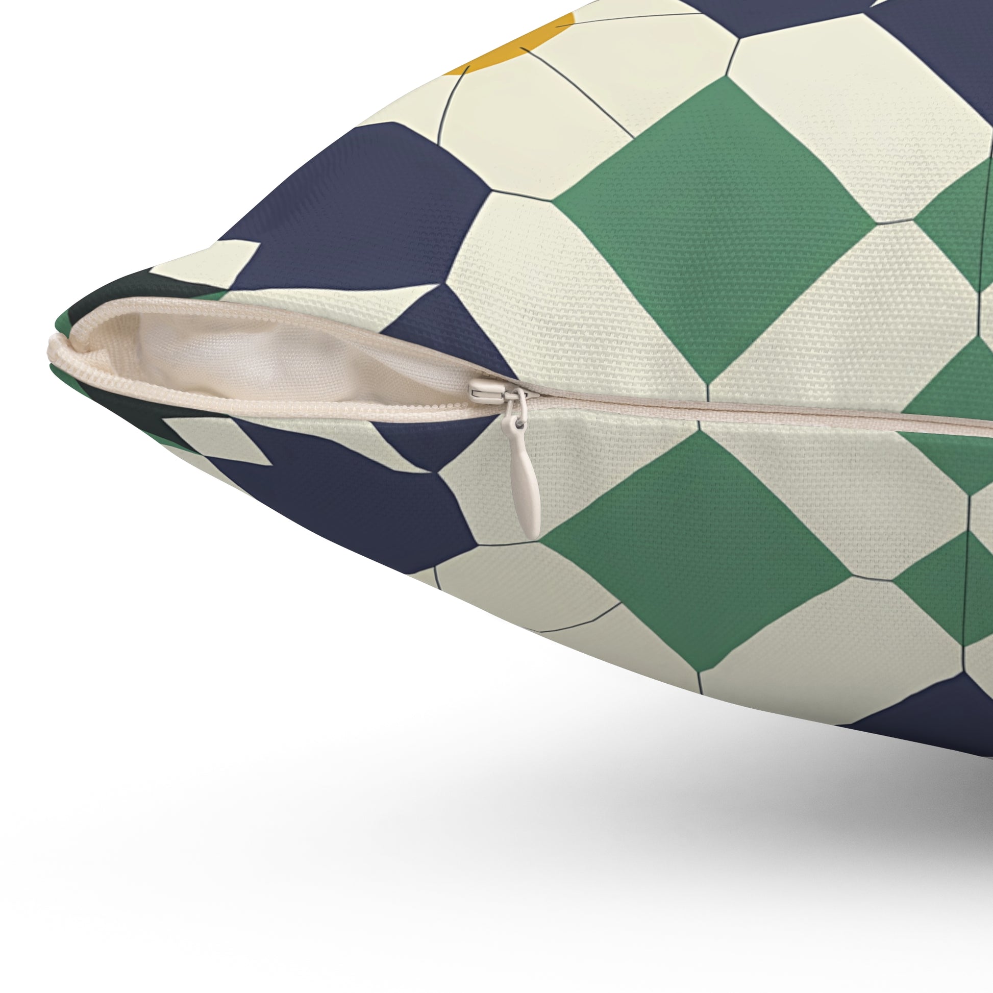 Geometric Floral Throw Pillow, Stylish Accent Cushion for Home Decor, Bohemian Chic Pillow for Living Room, Perfect Gift for Housewarming, - LOLA VEGAS ART