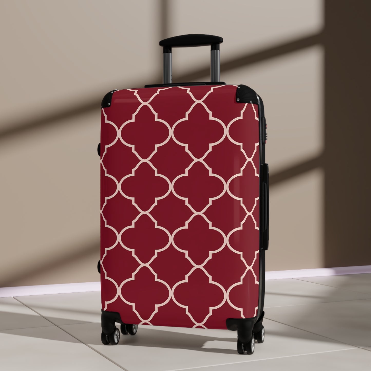 Stylish Travel Suitcase - Chic Luggage for Jetsetters, Unique Travel Accessory, Modern Suitcase, Designer Luggage, Vacation Must-Have - LOLA VEGAS ART