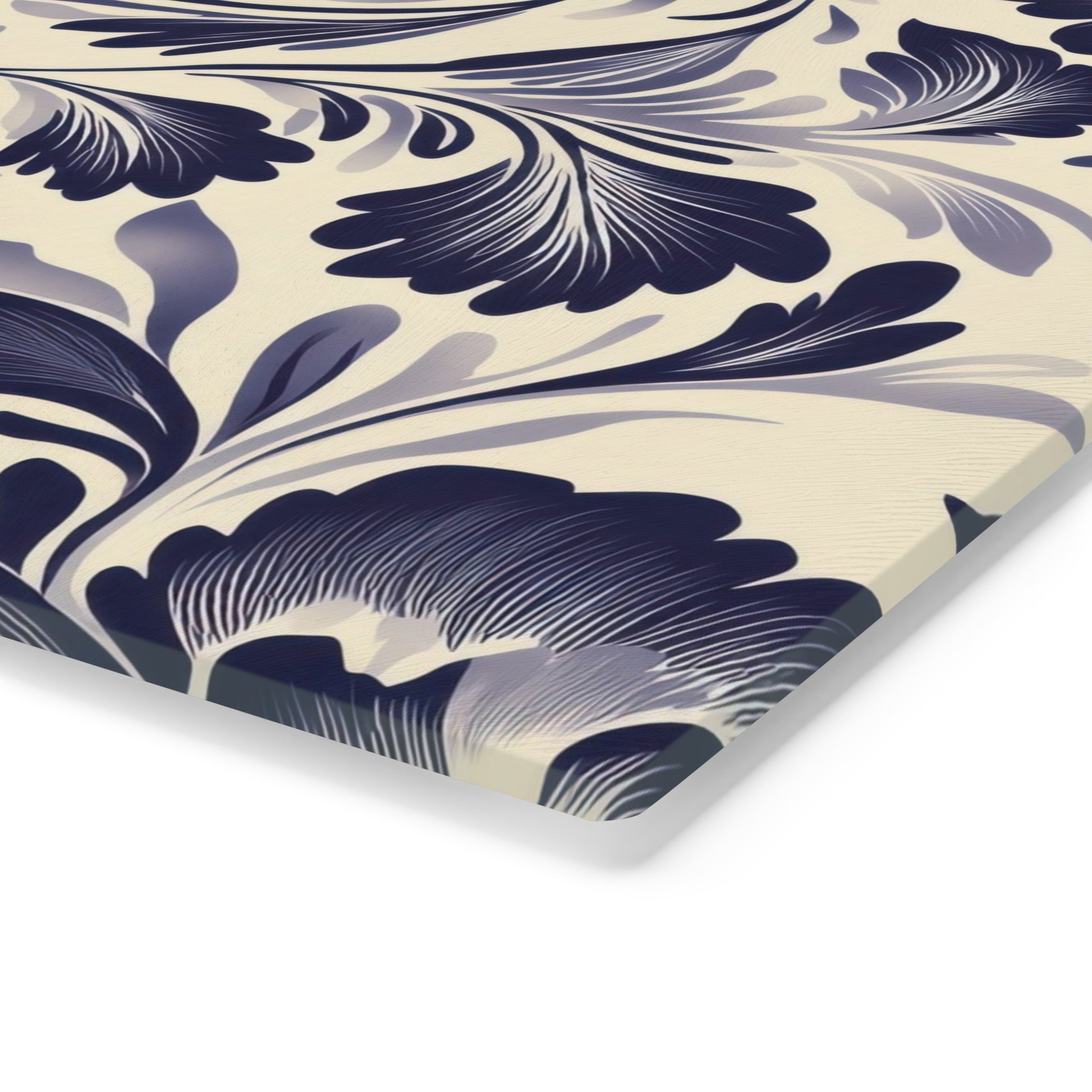 Floral Cutting Board - Elegant Kitchen Decor, Gift for Home Chefs, Bridal Shower Present, Mother's Day Kitchen Gift, Handmade Kitchenware - LOLA VEGAS ART