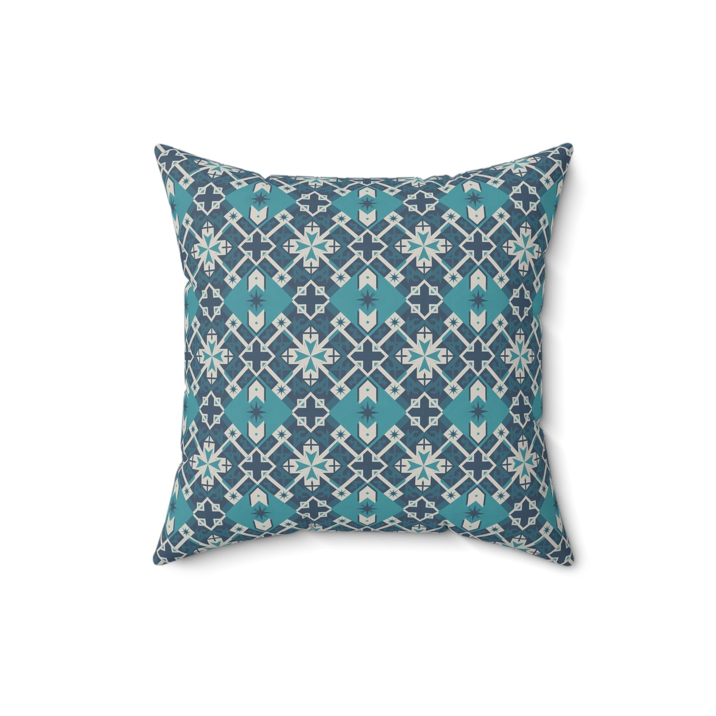 Boho Geometric Pillow - Cozy Home Decor, Modern Living Room Accent, Gift for Housewarming, Decorative Throw Pillow, Soft Cushion - LOLA VEGAS ART