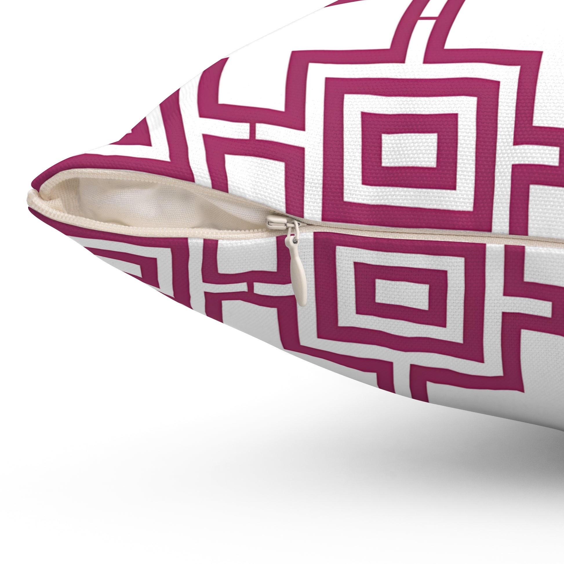 Chic Geometric Throw Pillow - Modern Home Decor, Sofa Cushion, Gift for Housewarming, Living Room Accent, Cozy Decoration - LOLA VEGAS ART