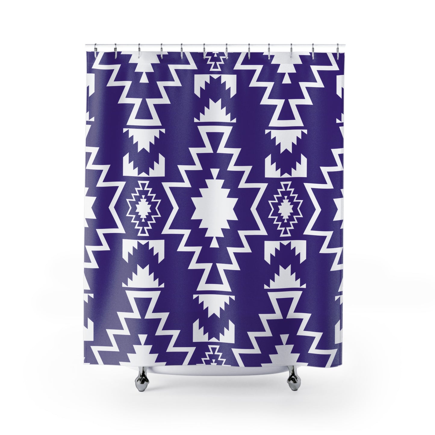 Geometric Shower Curtains - Bold Modern Decor for Bathroom, Tribal Theme, Home Styling, Gift for Her, Southwestern Home Decor