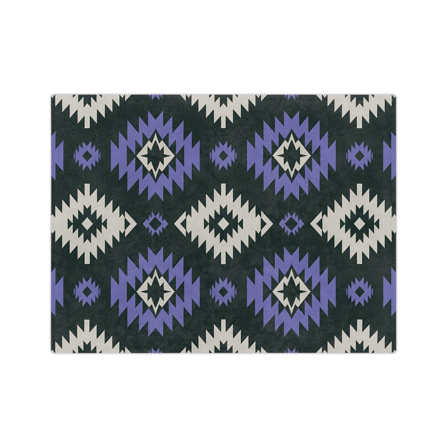 Cozy Velveteen Microfiber Blanket - Warm Tribal Pattern, Ideal for Home Décor, Gifts, Camping, and Picnics, Southwestern Blanket - LOLA VEGAS ART