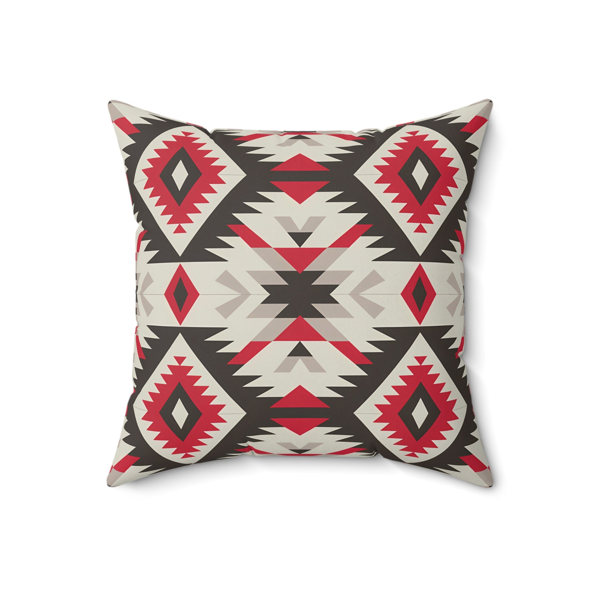 Tribal Pattern Decorative Pillow, Cozy Home Decor, Bohemian Accent Cushion, Modern Throw Pillow, Gift for Housewarming, Festival Vibes - LOLA VEGAS ART
