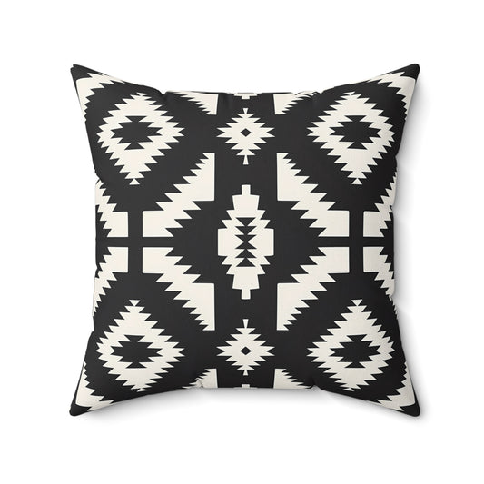 Geometric Boho Pillow | Modern Home Decor, Accent Pillows, Texture for Couch, Unique Gift, Cozy Living Room Ensemble - LOLA VEGAS ART