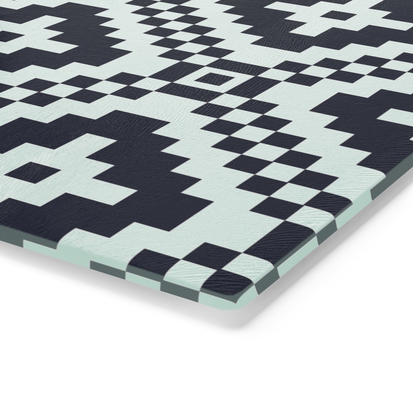 Chic Black and White Tribal Geometric Cutting Board, Modern Kitchen Decor, Gift for Home Chefs, Stylish Serving Tray, Unique Wedding Gift - LOLA VEGAS ART